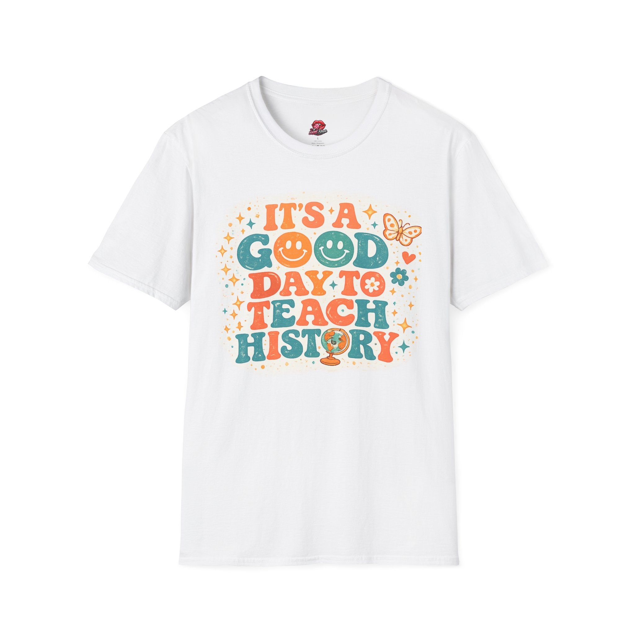 It’s a Good Day to Teach History Retro Teacher T-Shirt | Vintage History Teacher Graphic Tee | Back to School Gift for Educators