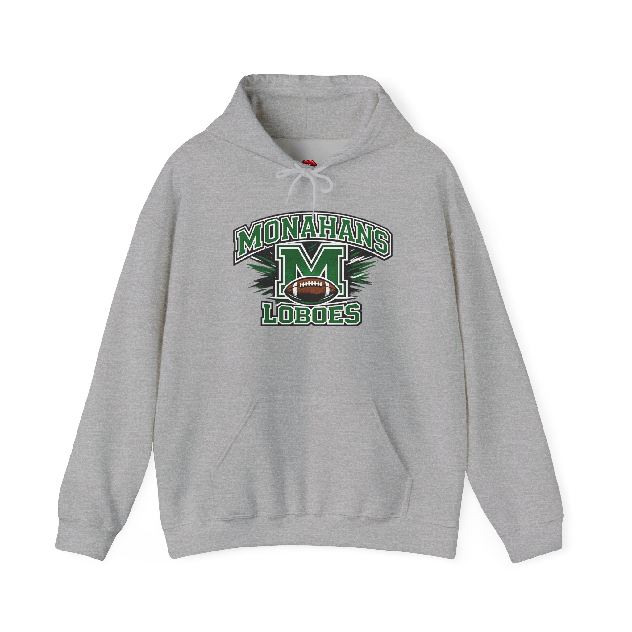 Monahans Loboes Football Hoodie — School Team Spirit Pullover