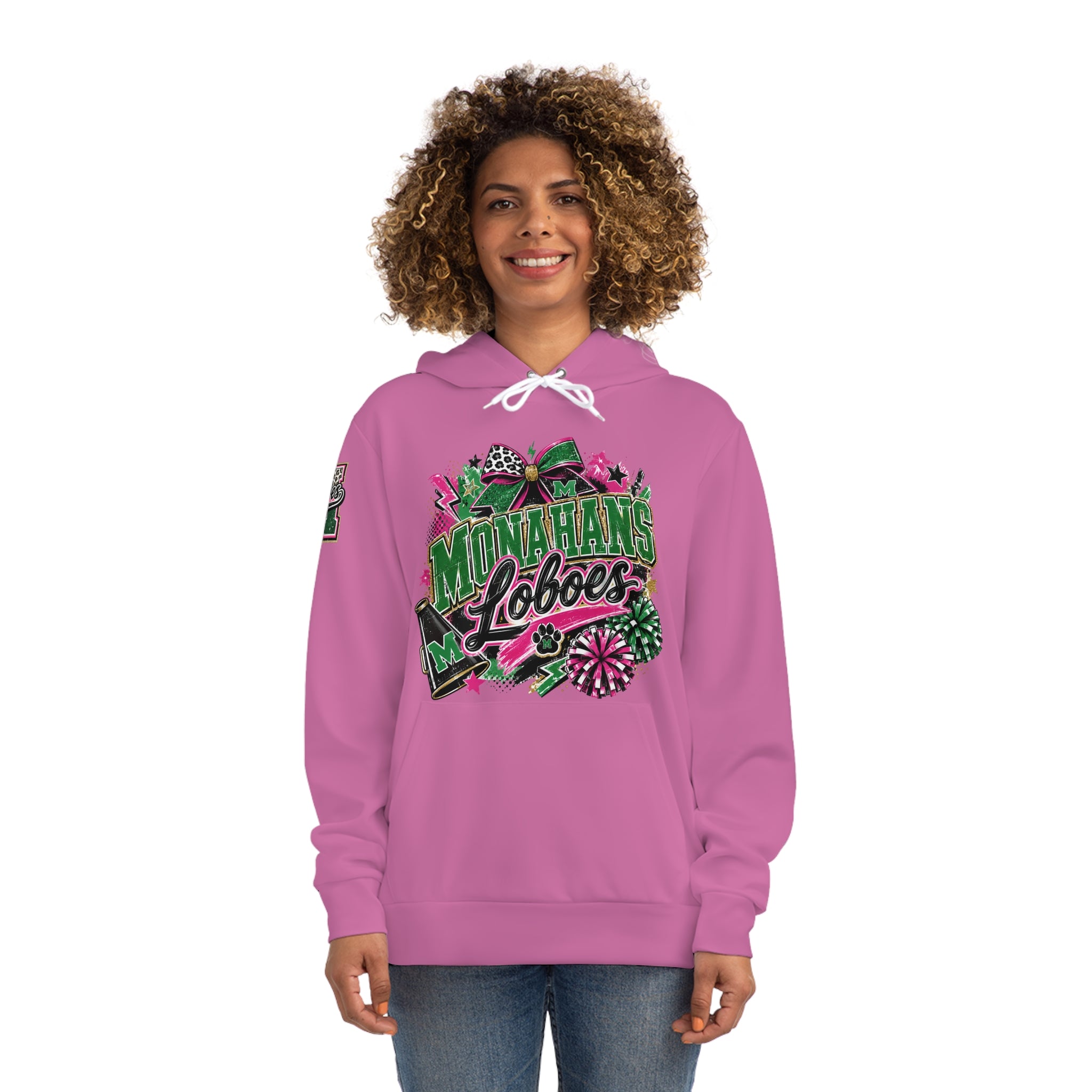 Monahans Loboes Cheetah Hoodie