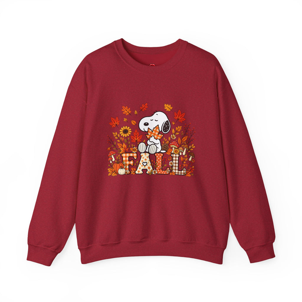 Fall Snoopy Crewneck Sweatshirt