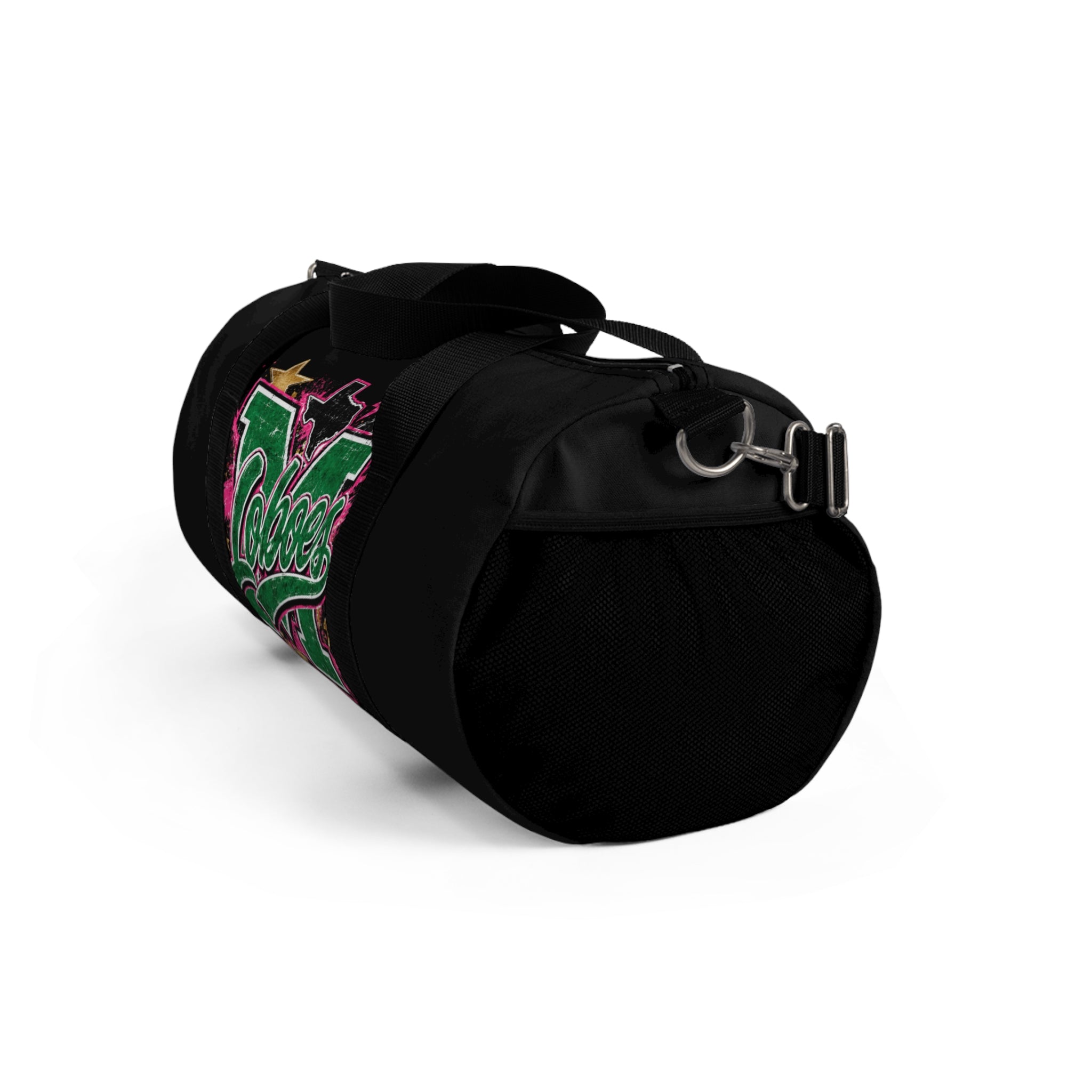 Loboes M Varsity Duffel Travel Bag
