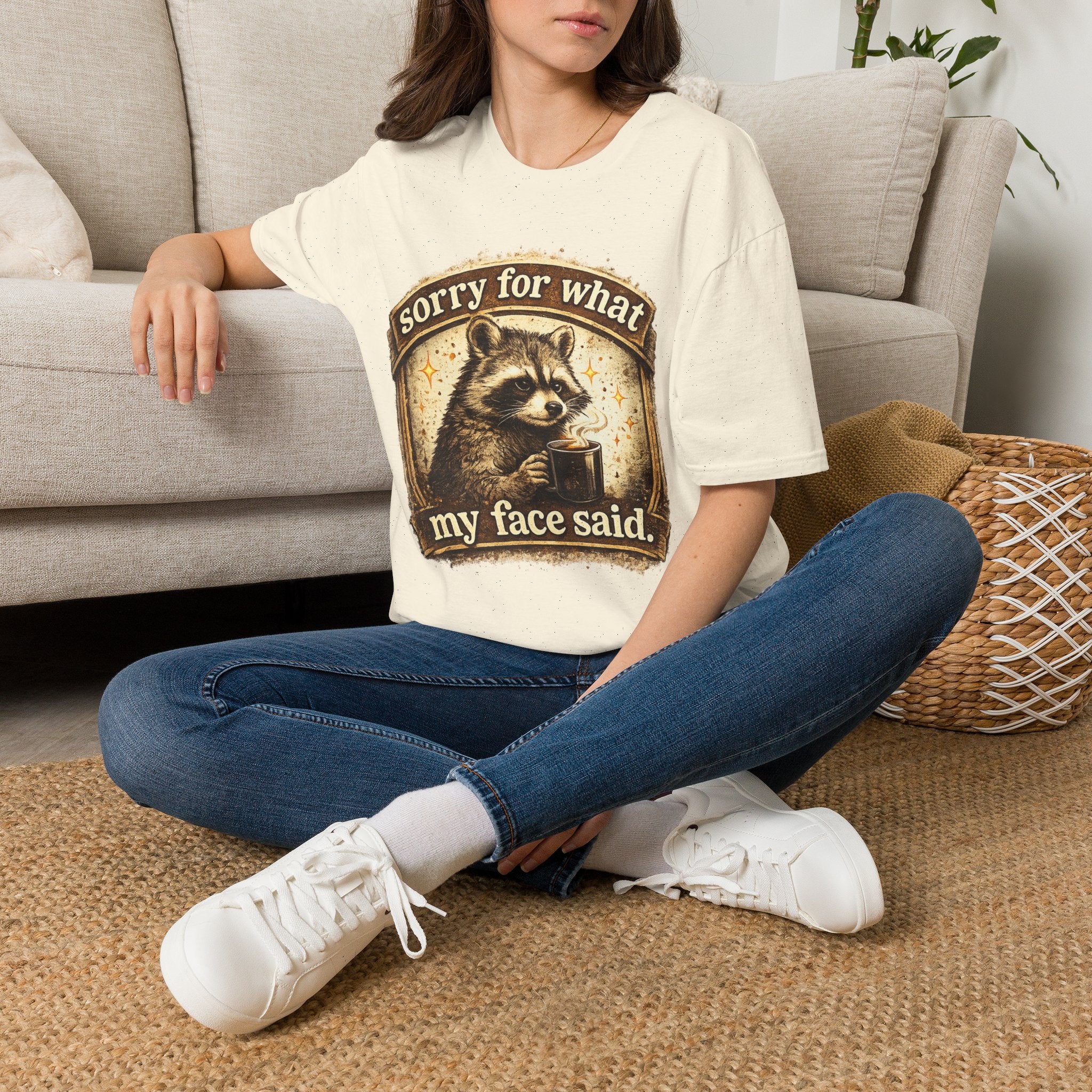 Sorry For What My Face Said Graphic Tee