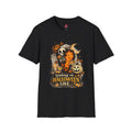 Waiting on Halloween Sunshine Skeleton Pumpkin T-Shirt