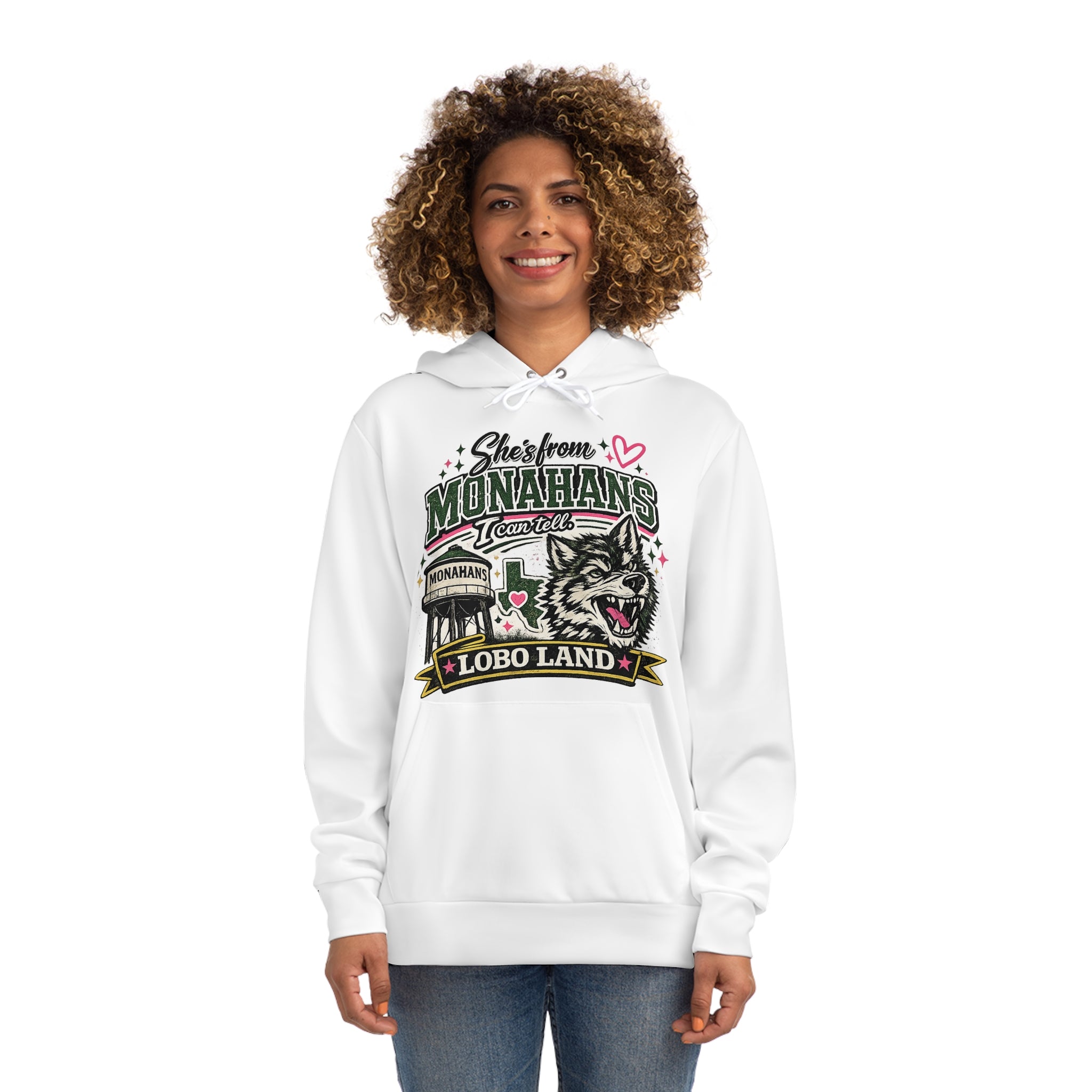Lobo Land Monahan's Vintage Graphic Hoodie