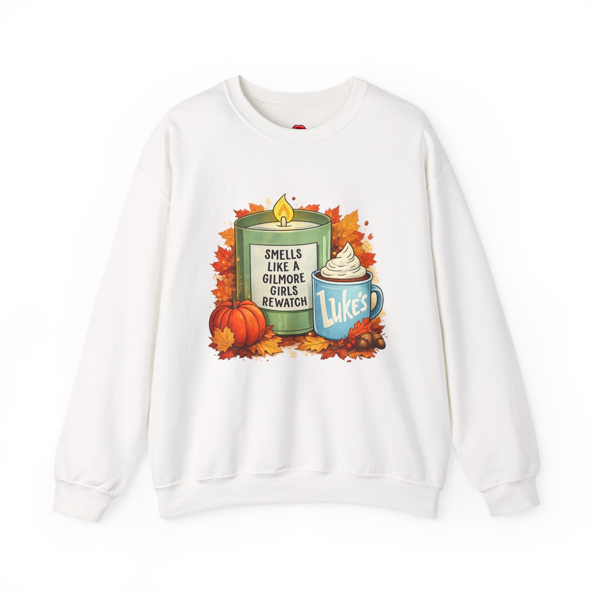 Smells Like  Fall Candle & Luke's Coffee Sweatshirt