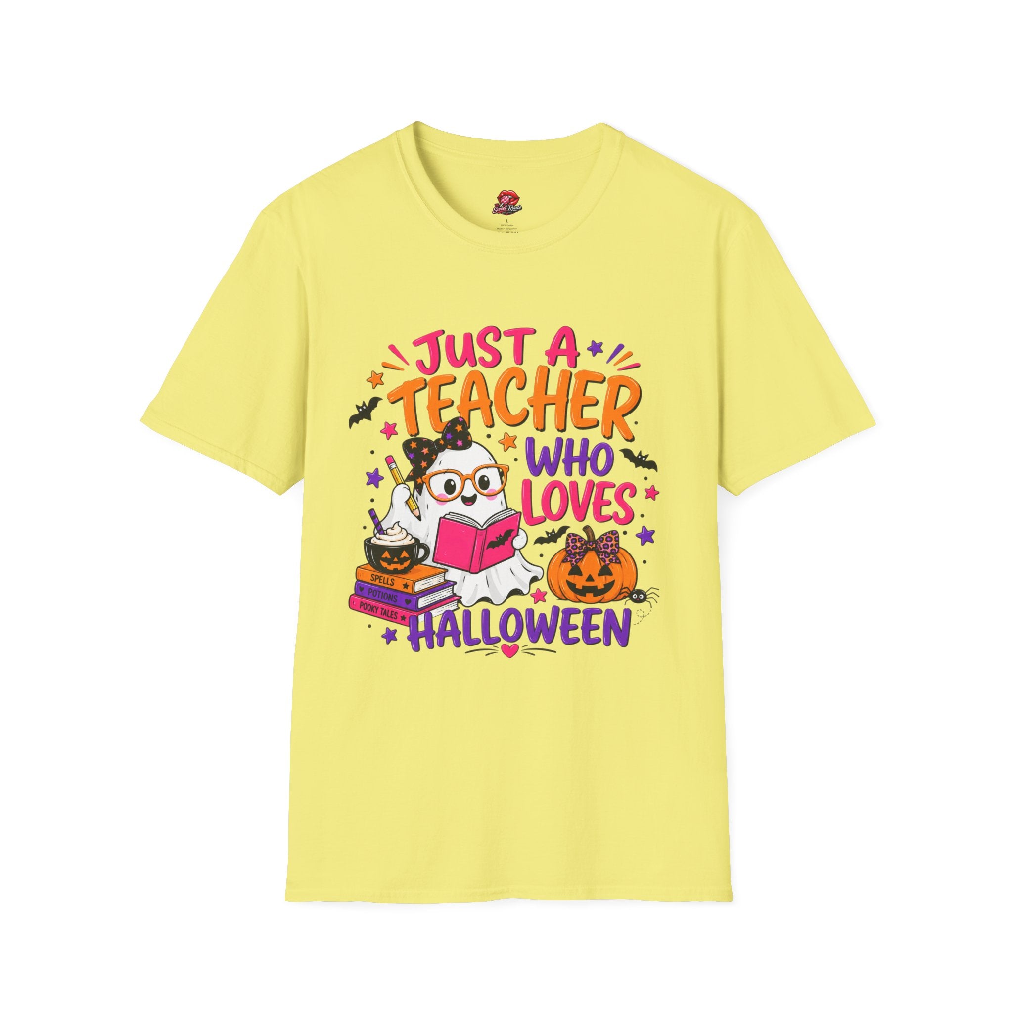 Just a Teacher Who Loves Halloween Tee