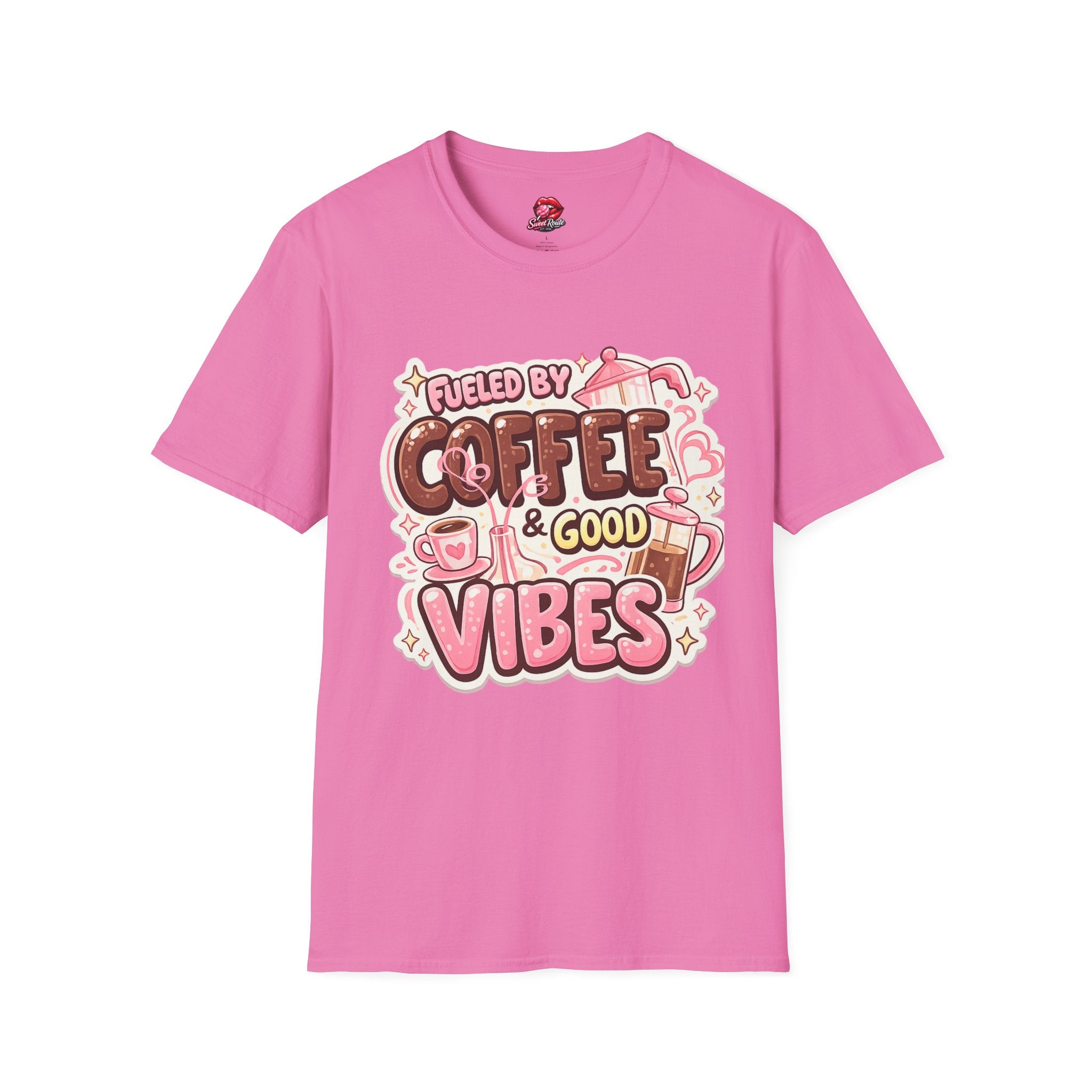 Fueled by Coffee & Good Vibes T-Shirt