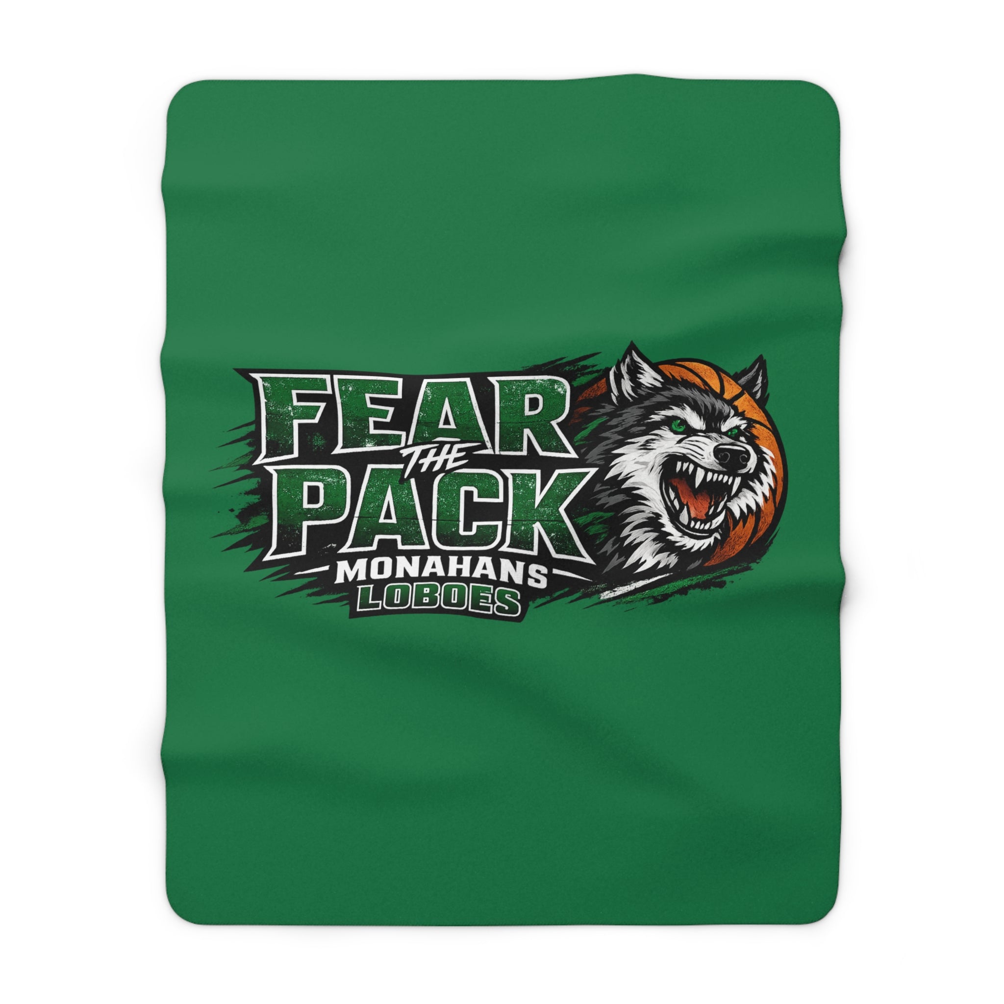Fear The Pack "Monahan's Loboes" Sherpa Fleece Blanket