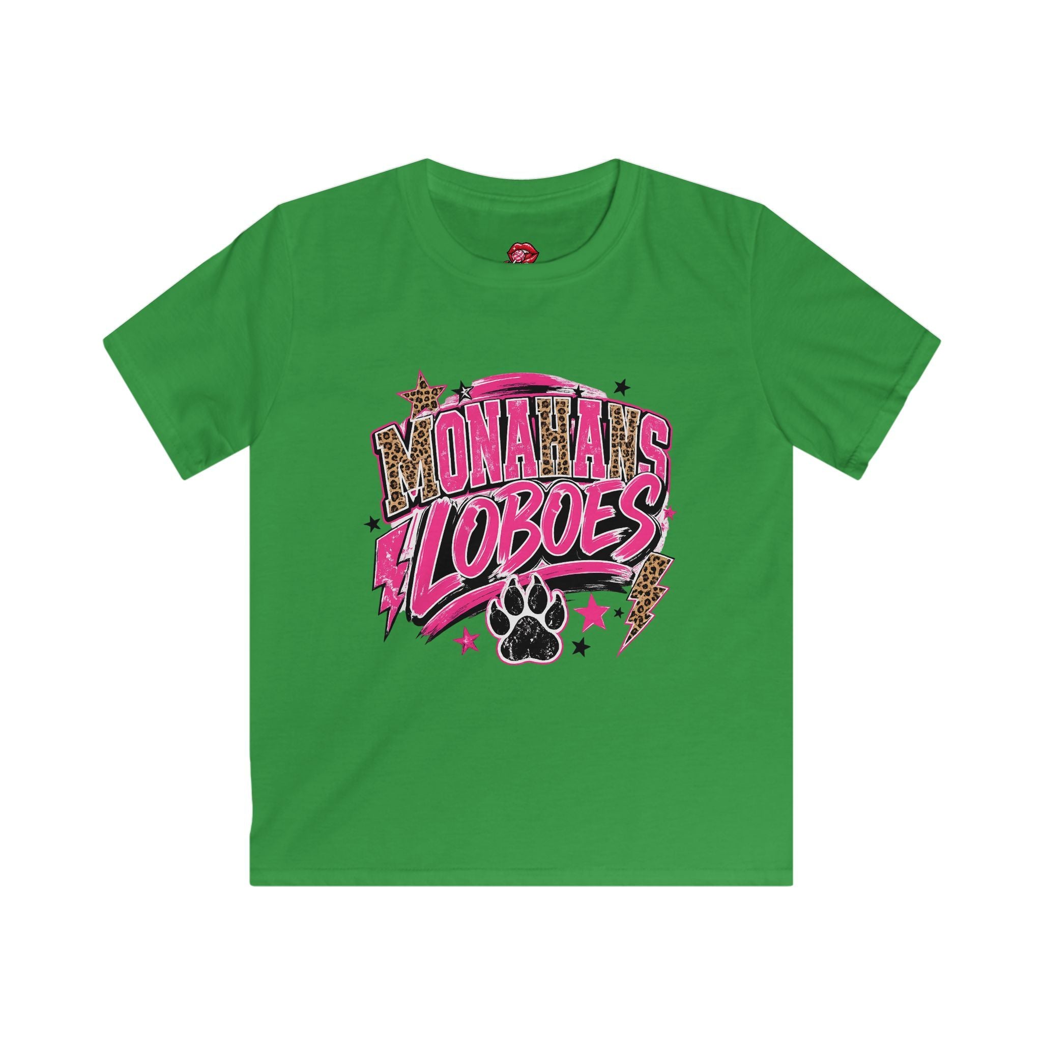 Loboes Pink Paw Kids Tee