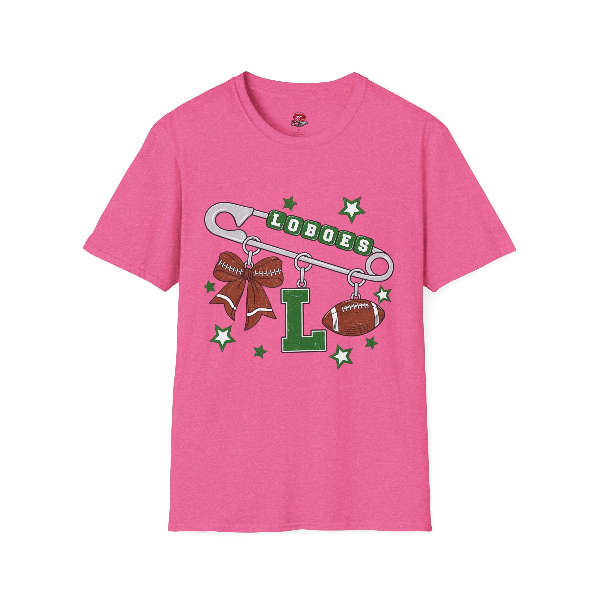 Loboes Football Charm T-Shirt