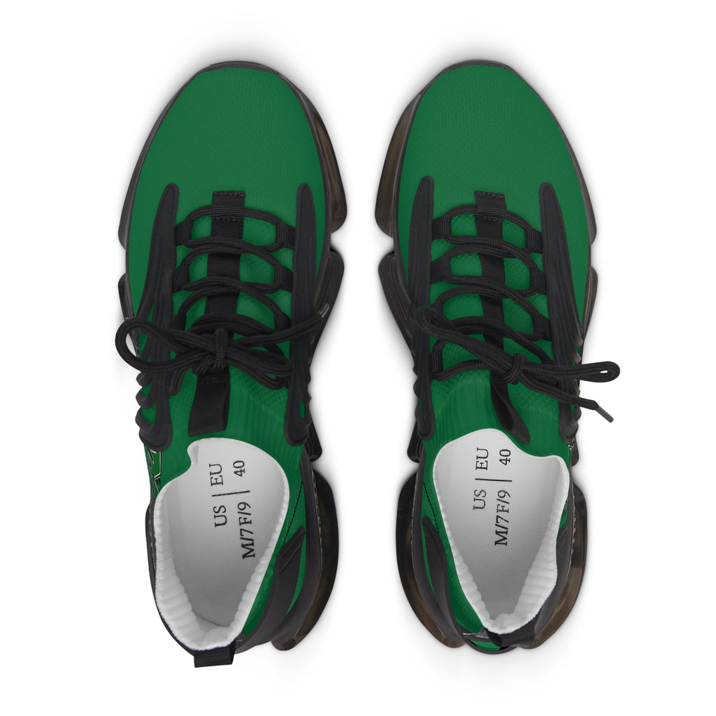 Women’s Sweet Route Green Mesh Lobo Sneakers