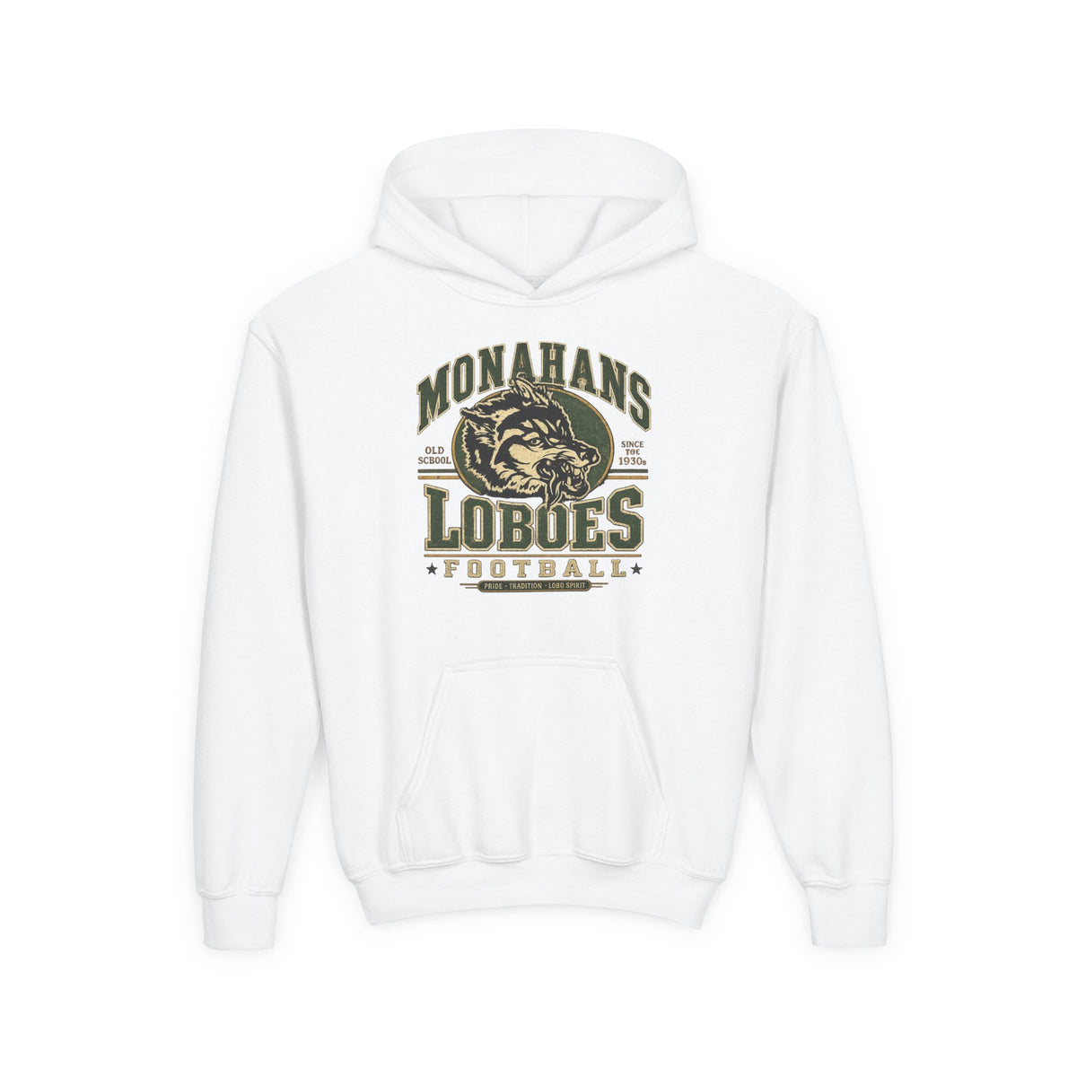 Retro Loboes Youth Hoodie