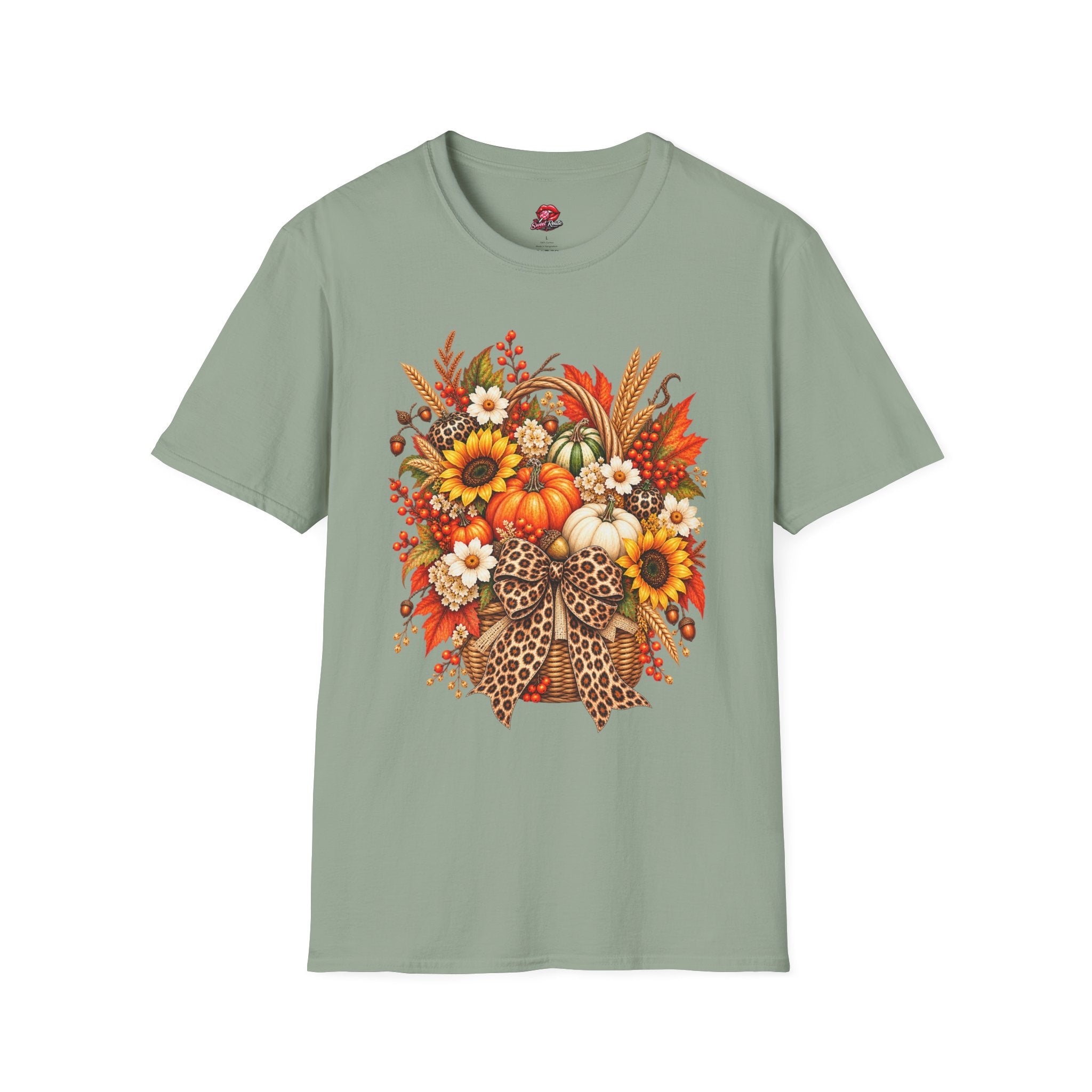 Pumpkins, Sunflowers & Fall Bouquet Tee