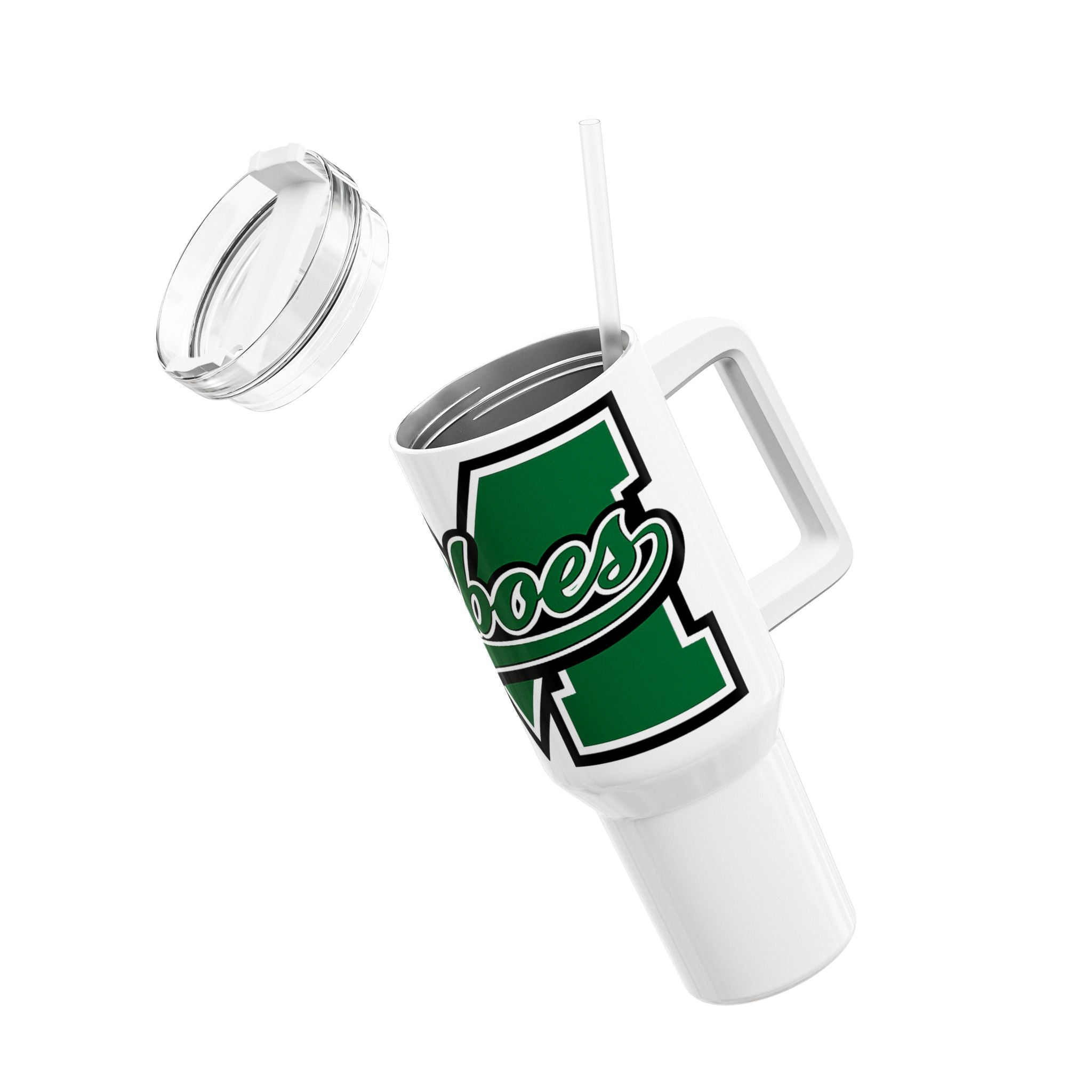40oz Lobo Letterman Tumbler