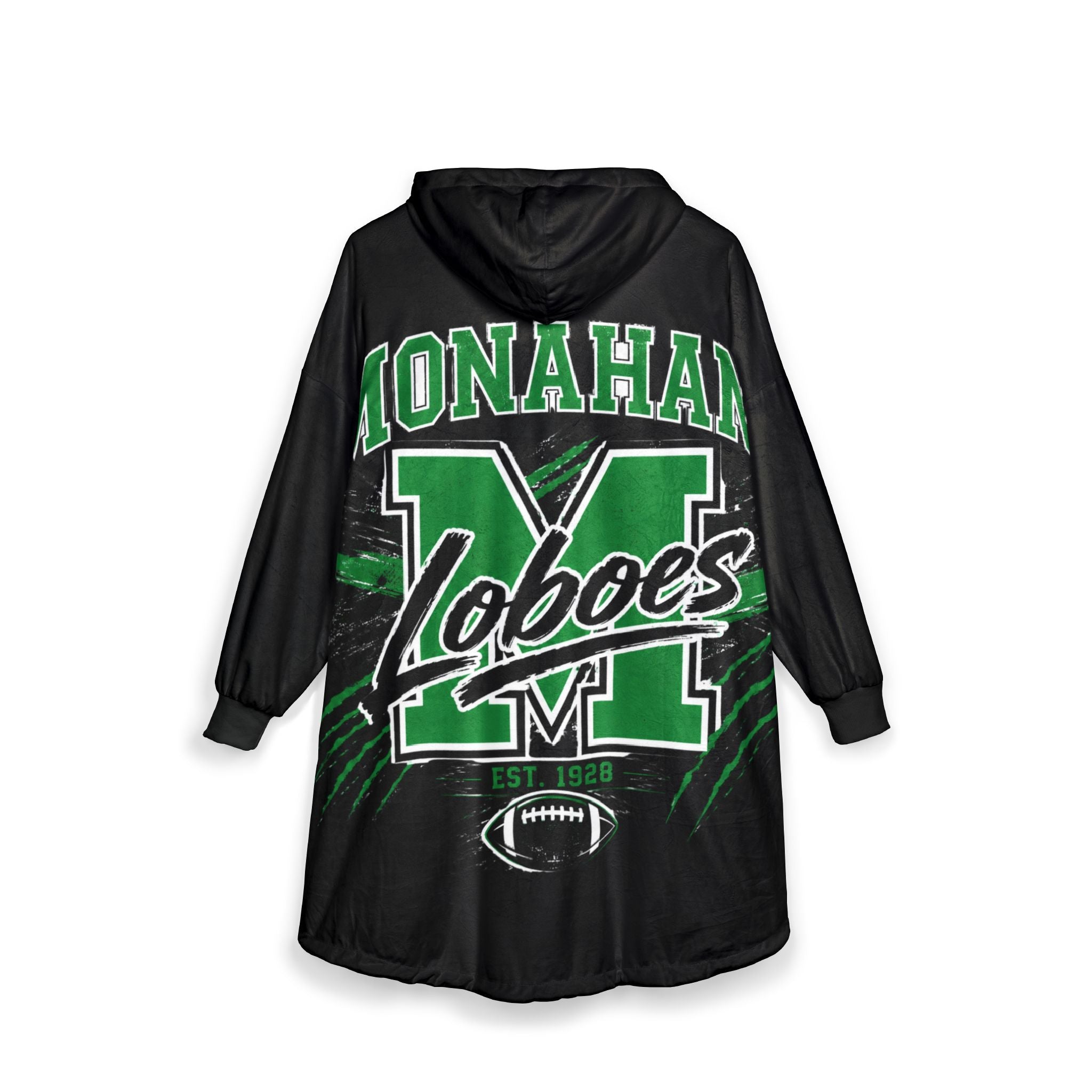 Monahans Loboes Hooded Blanket