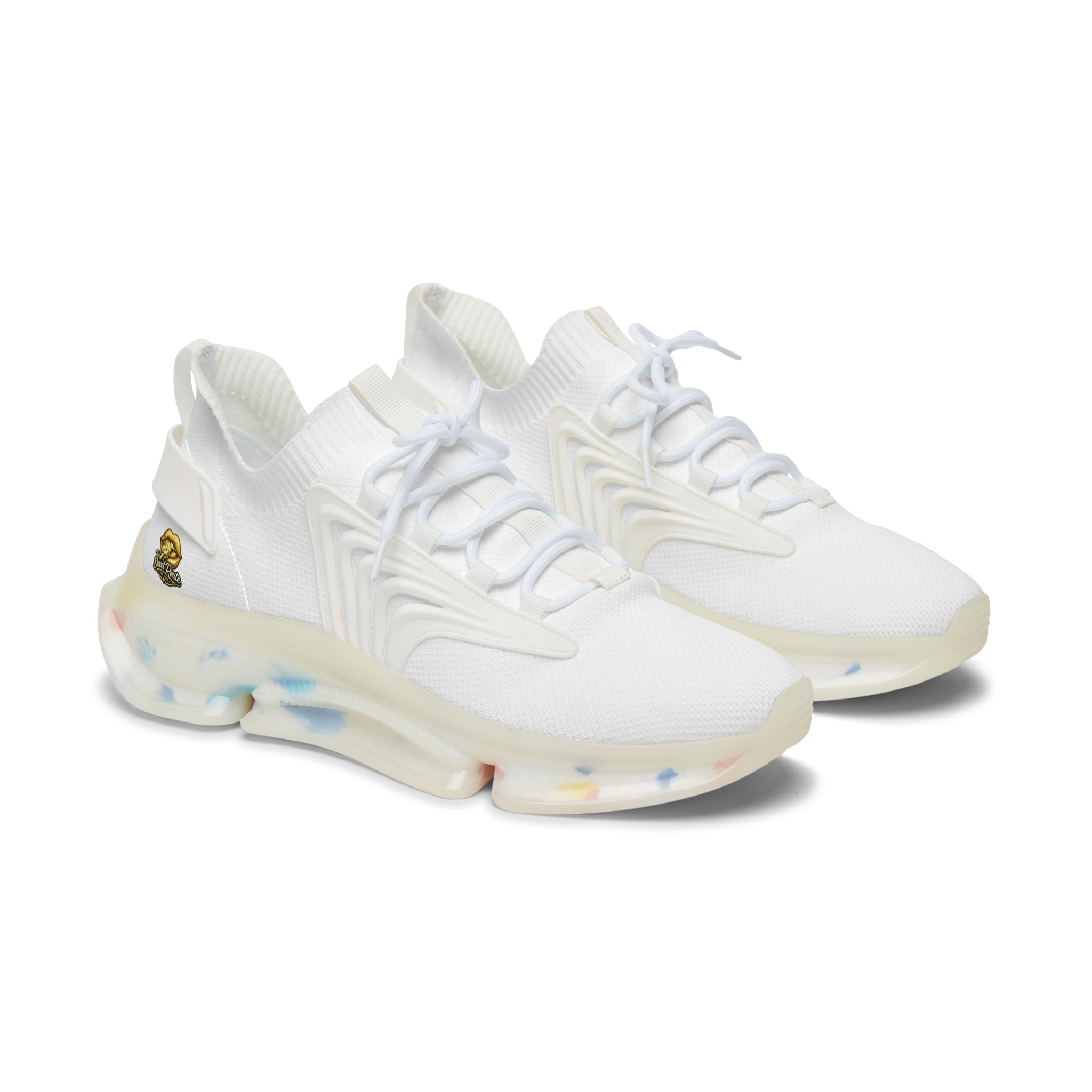 Women's Sweet Route White Mesh Sneakers