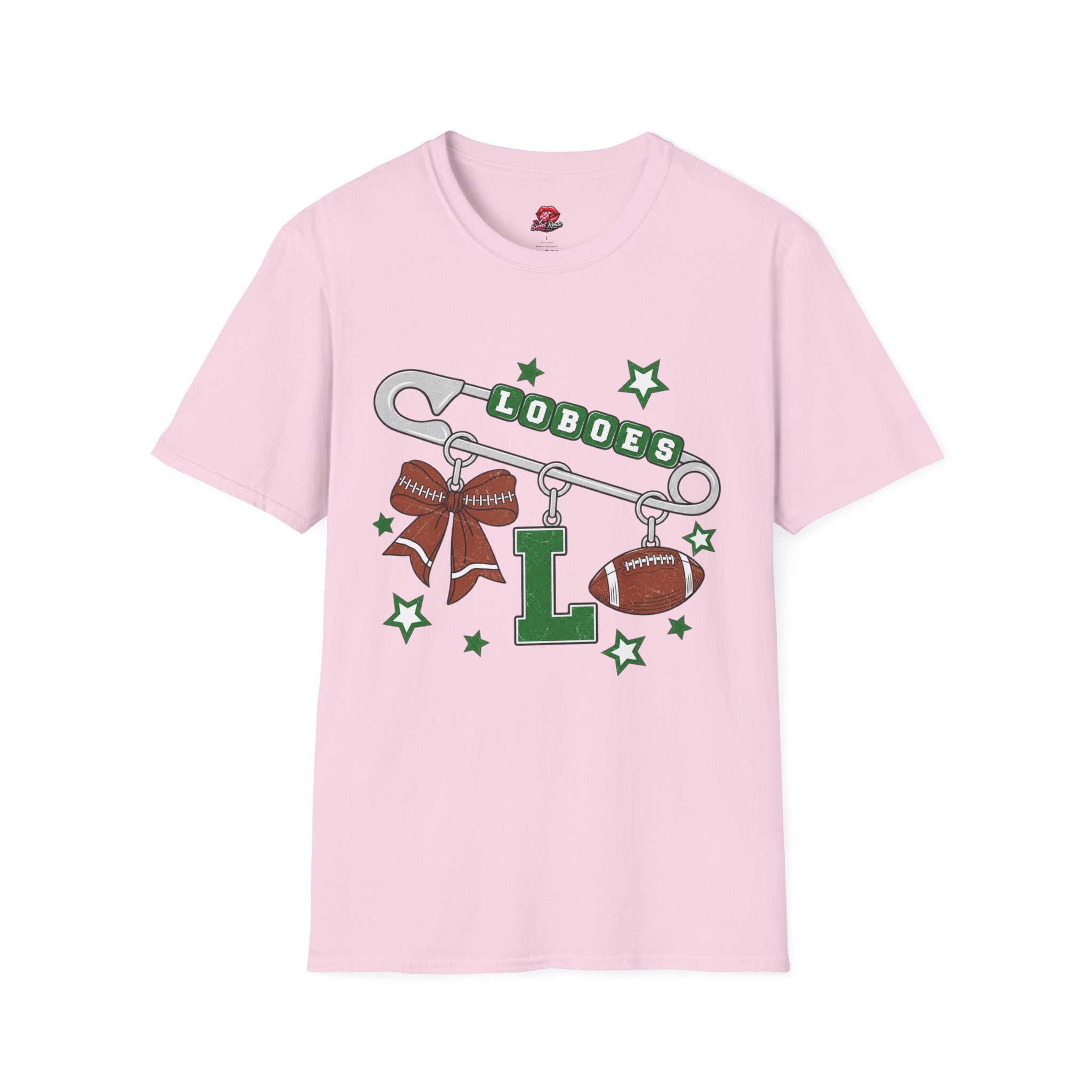 Loboes Football Charm T-Shirt
