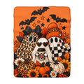 Halloween Ghosts Sherpa Blanket