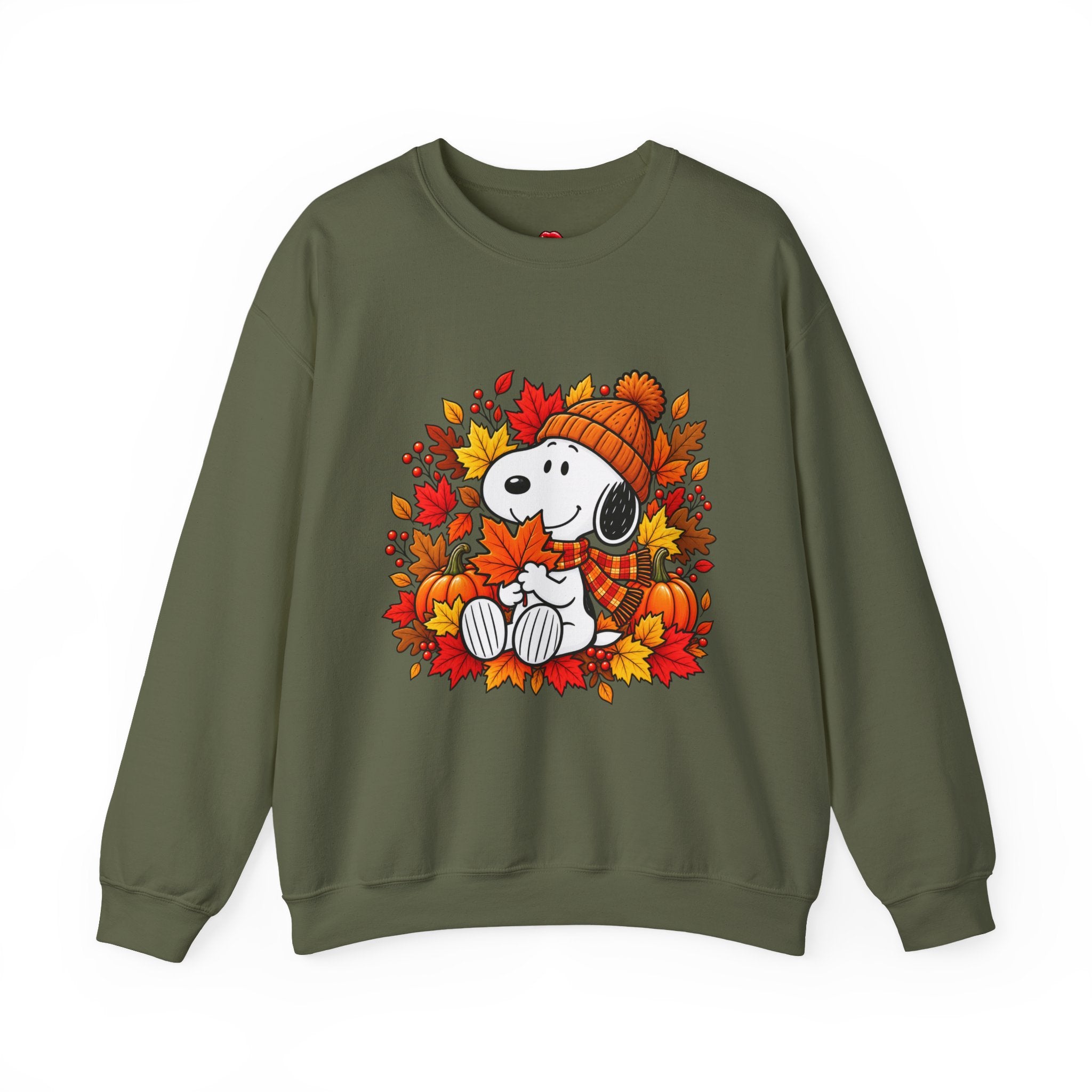 Snoopy Autumn Leaves Sweatshirt