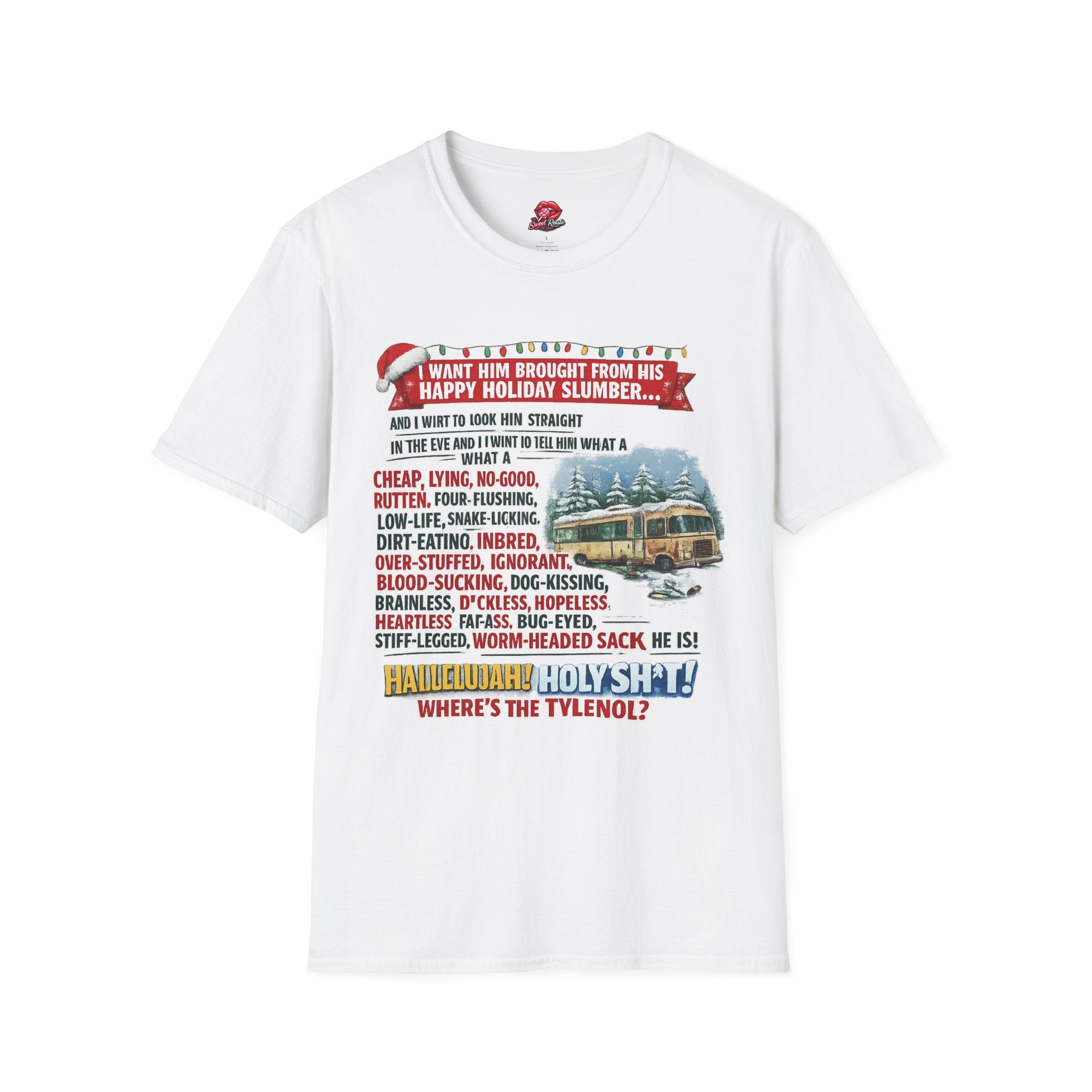 Christmas Vacation 'Happy Holiday Slumber' Graphic T-Shirt