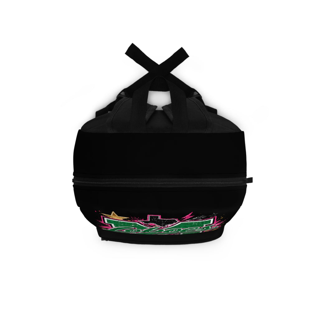 Loboes Green Script Logo Backpack