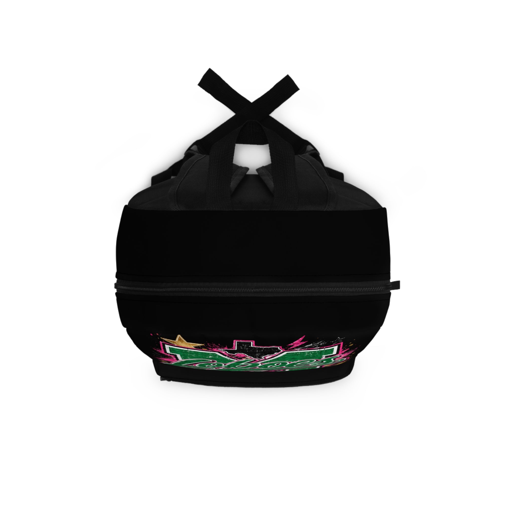 Loboes Green Script Logo Backpack