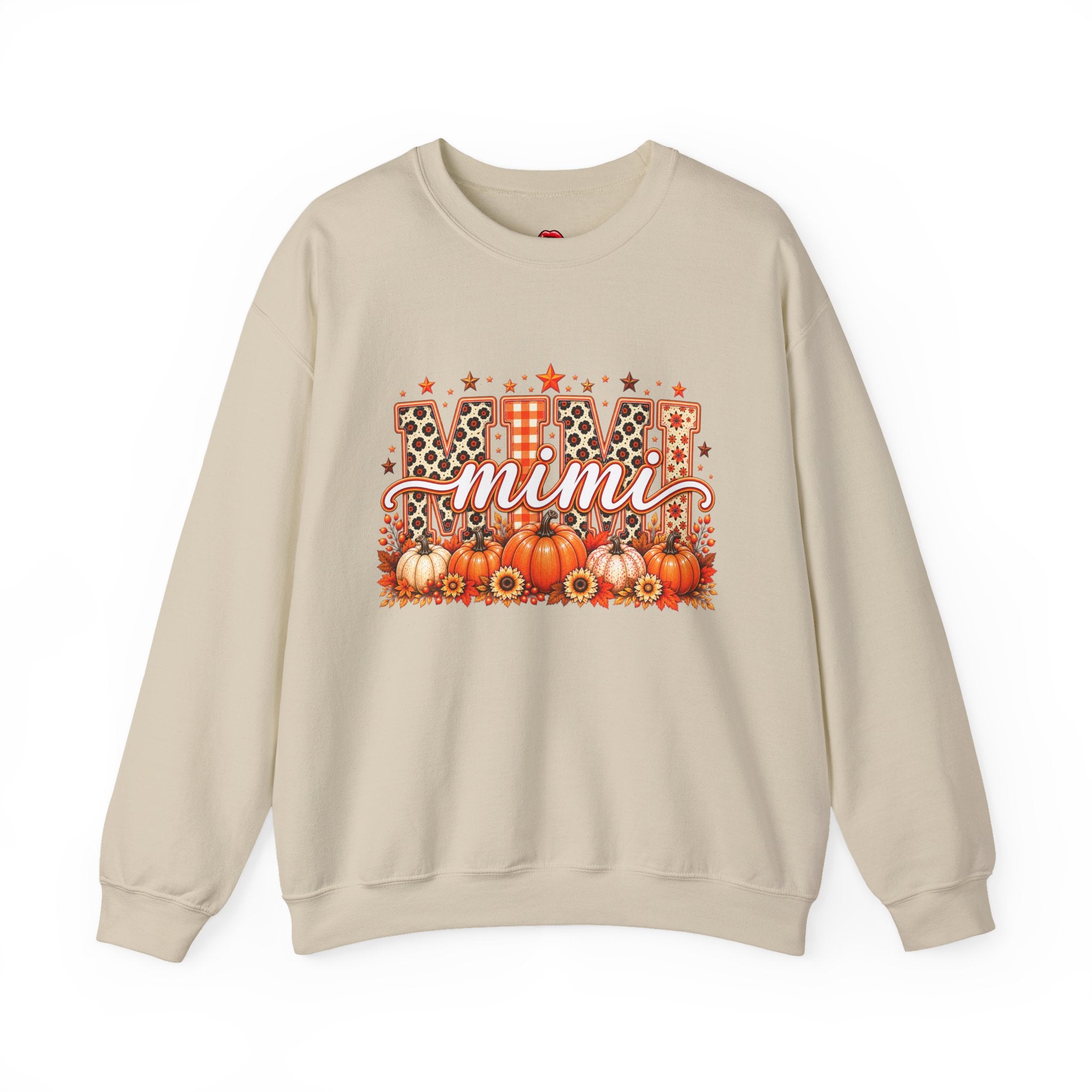 Mimi Fall Pumpkin Crewneck Sweatshirt