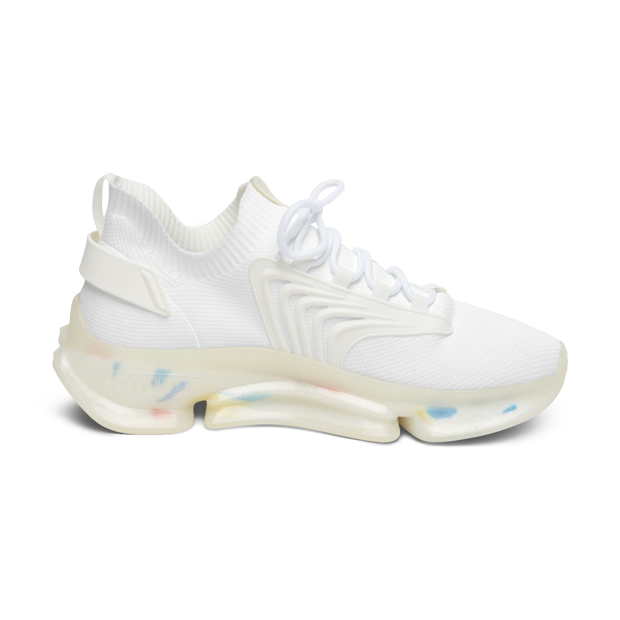 Women's Sweet Route White Mesh Sneakers