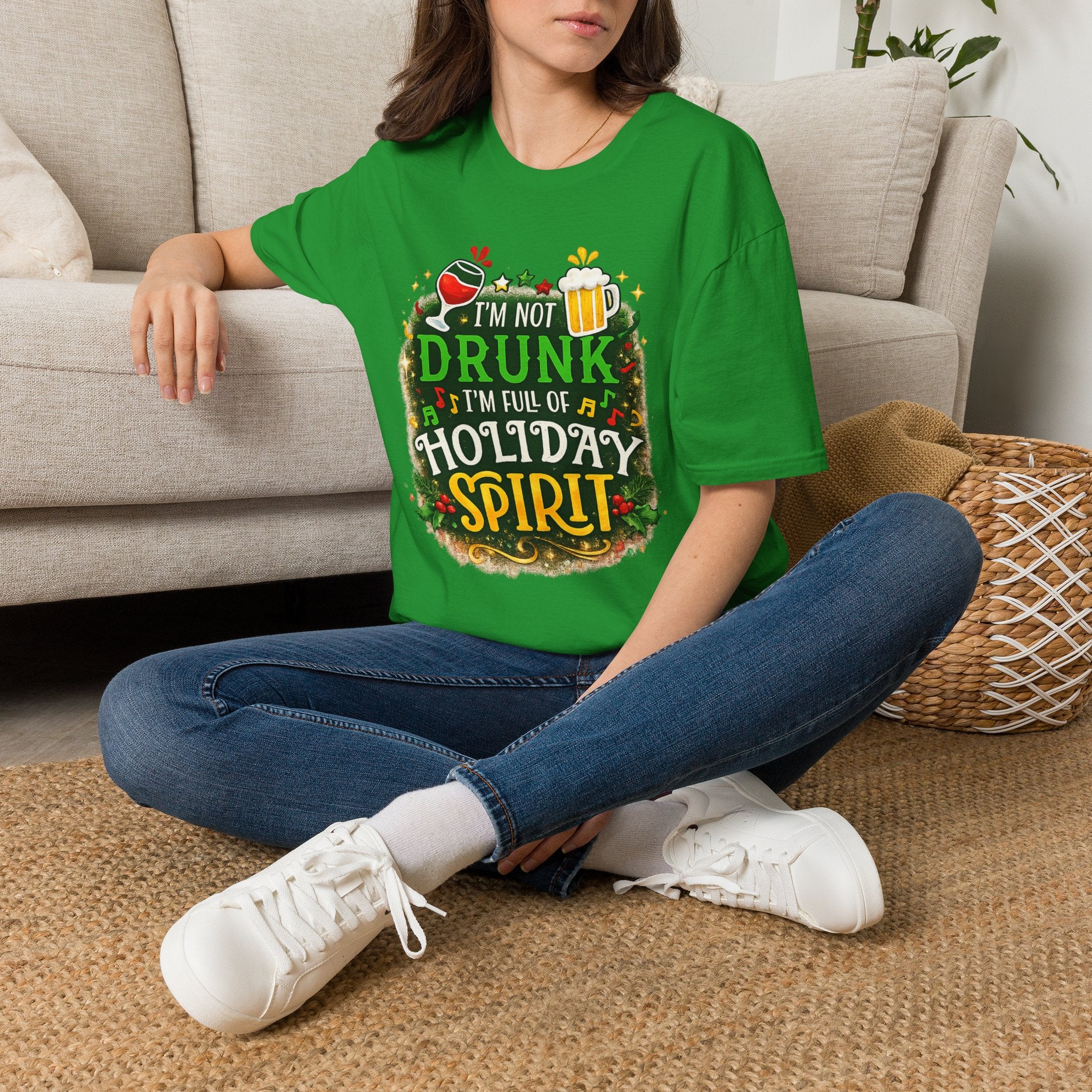 I'm Not Drunk I'm Full Of Holiday Spirit T-Shirt