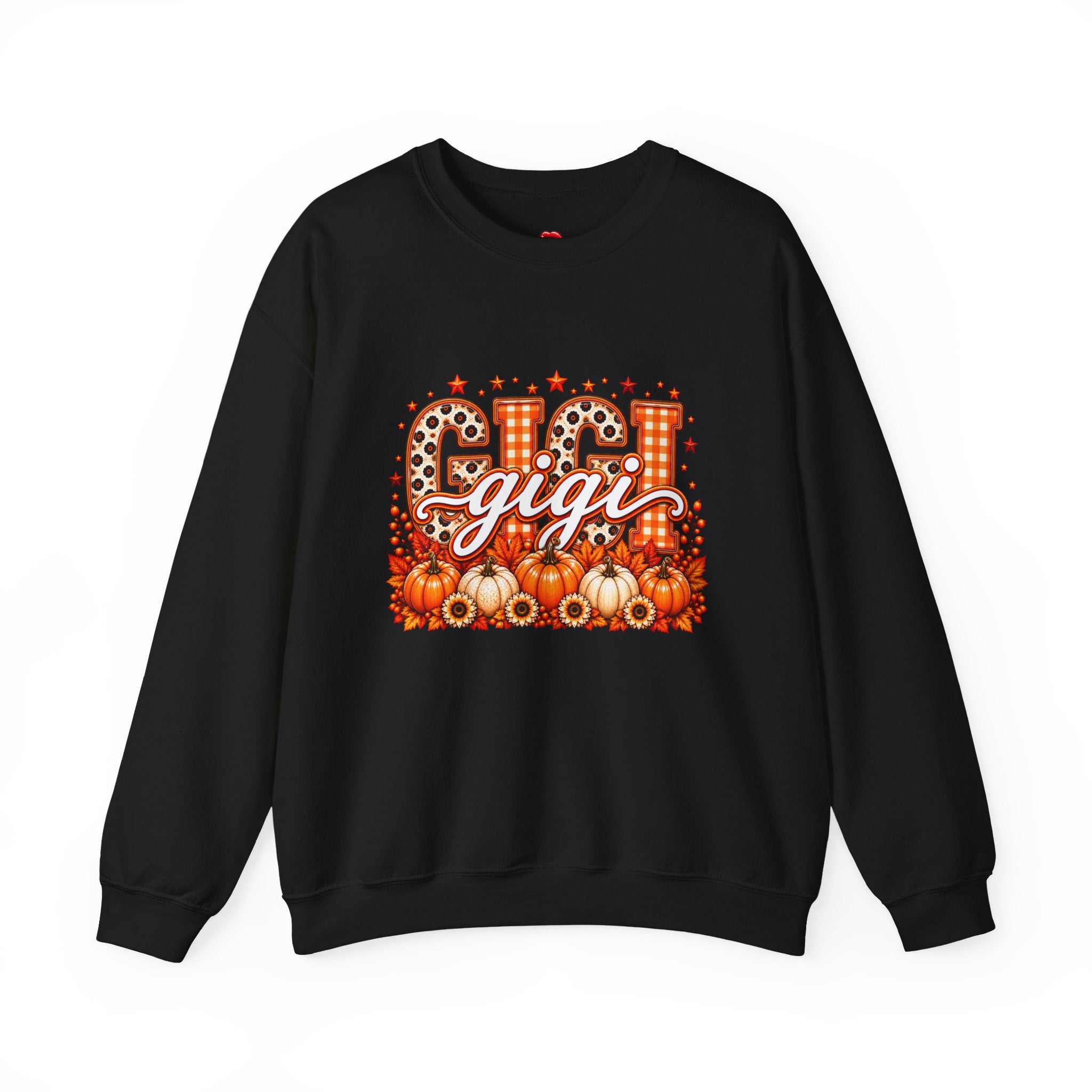 Gigi Fall Pumpkin Crewneck Sweatshirt