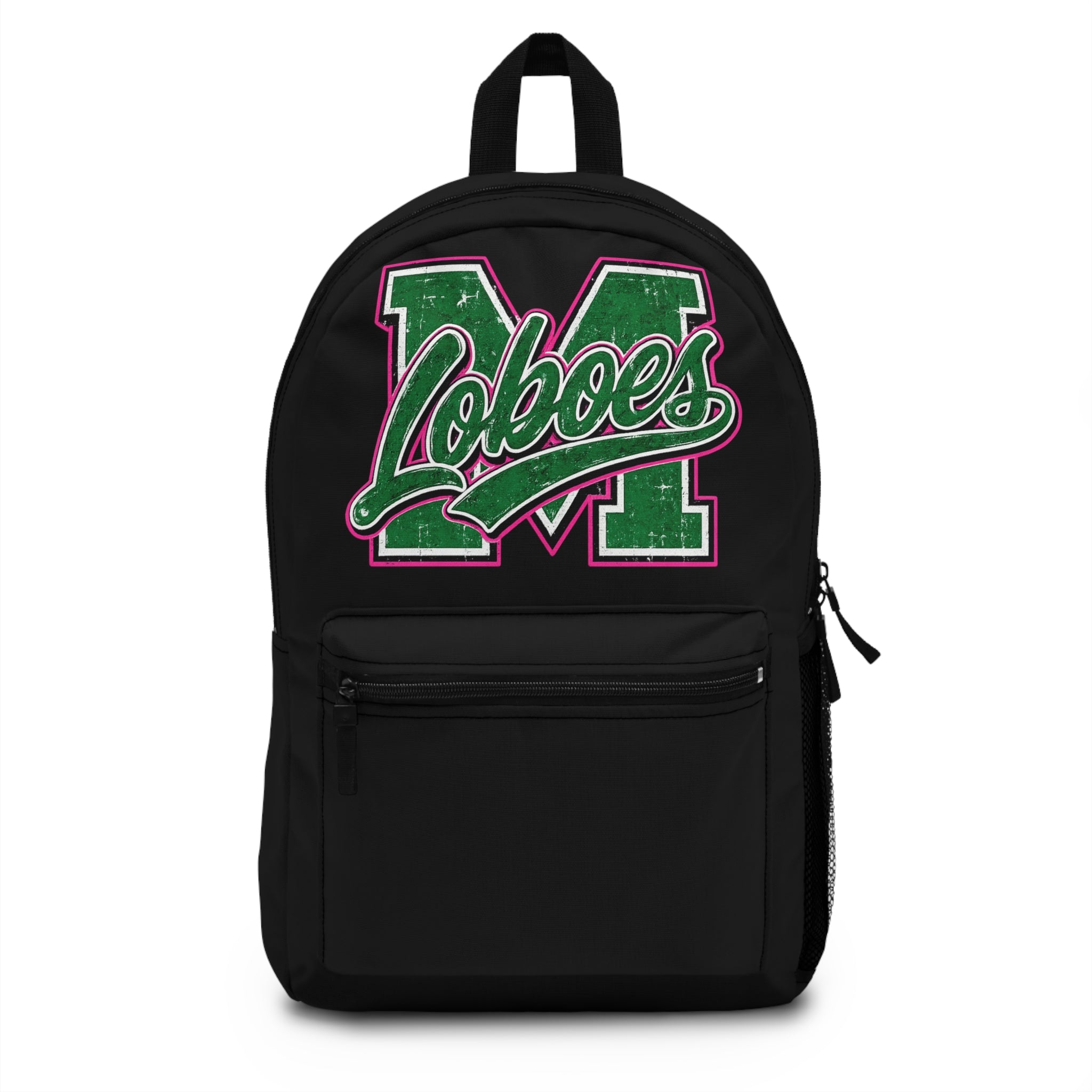 Loboes Vintage Letter M Backpack