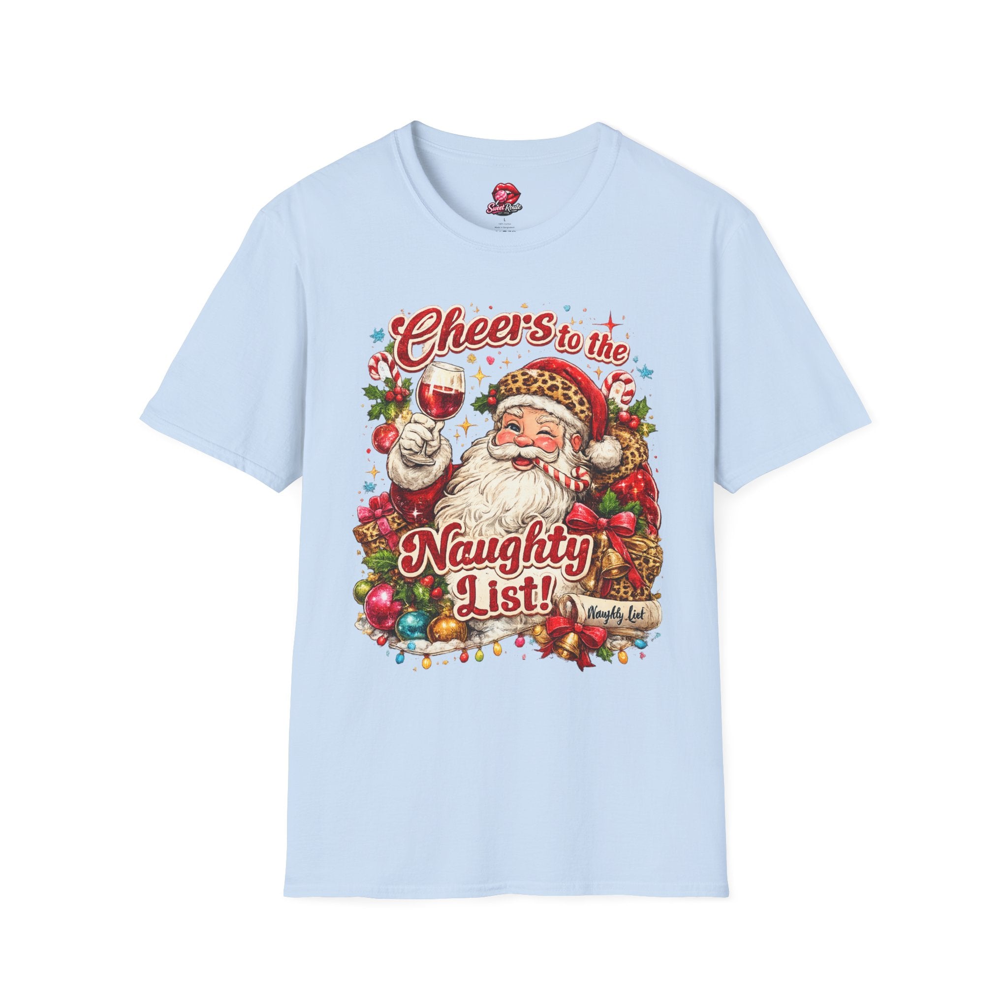 Cheers to the Naughty List T-Shirt