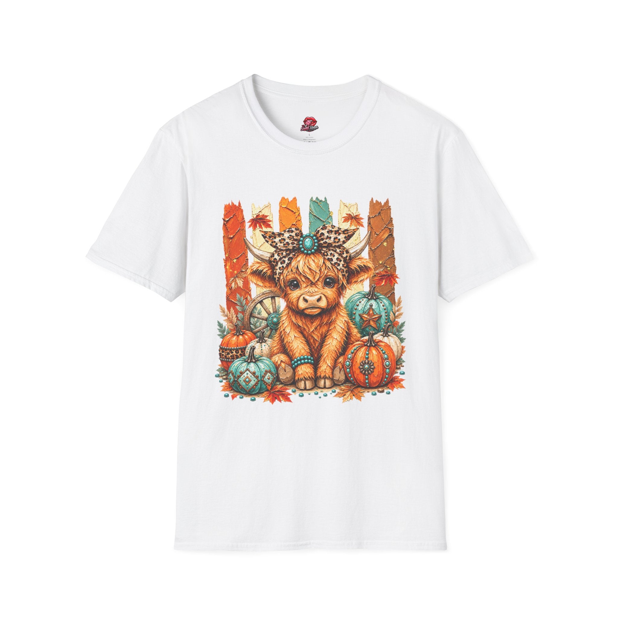 Autumn Highland Cow T-Shirt