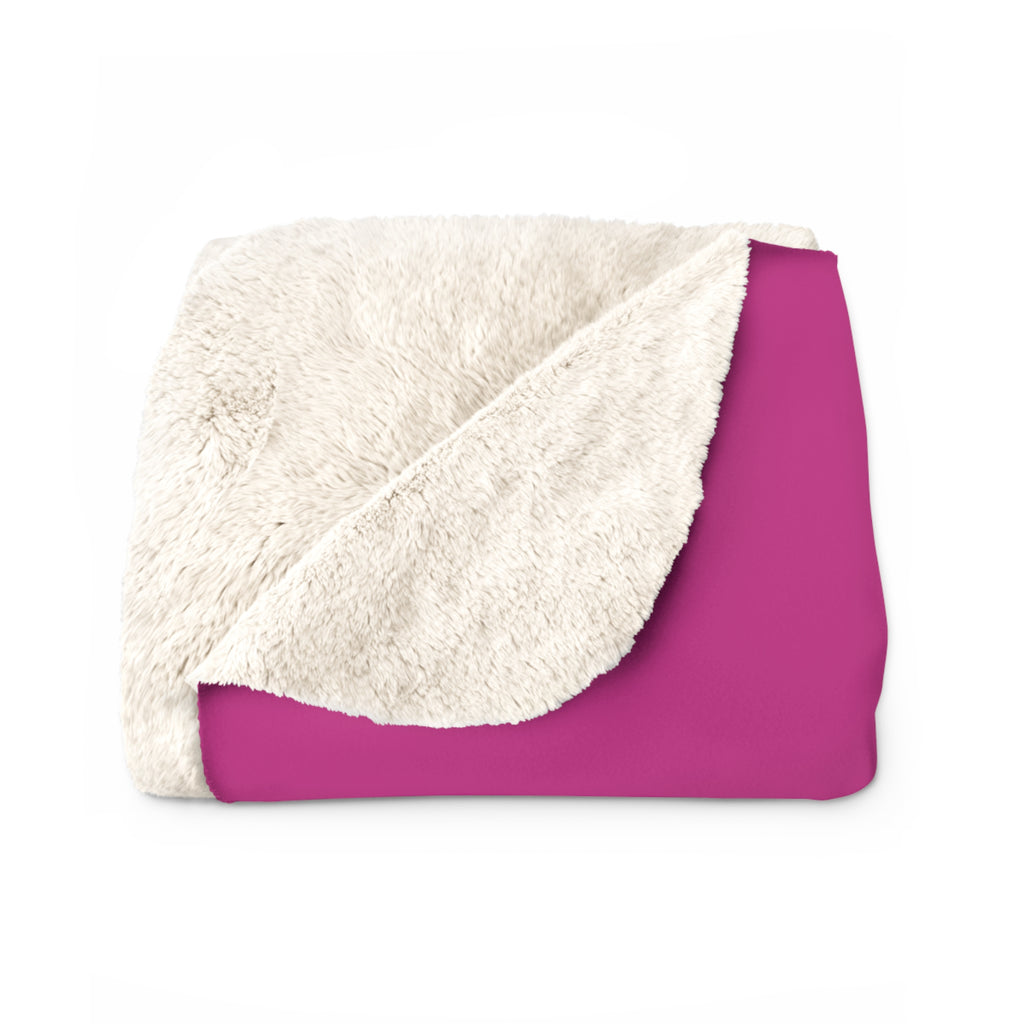 Sherpa Blanket Choosing Monahans Loboes I Can't Tell Pink