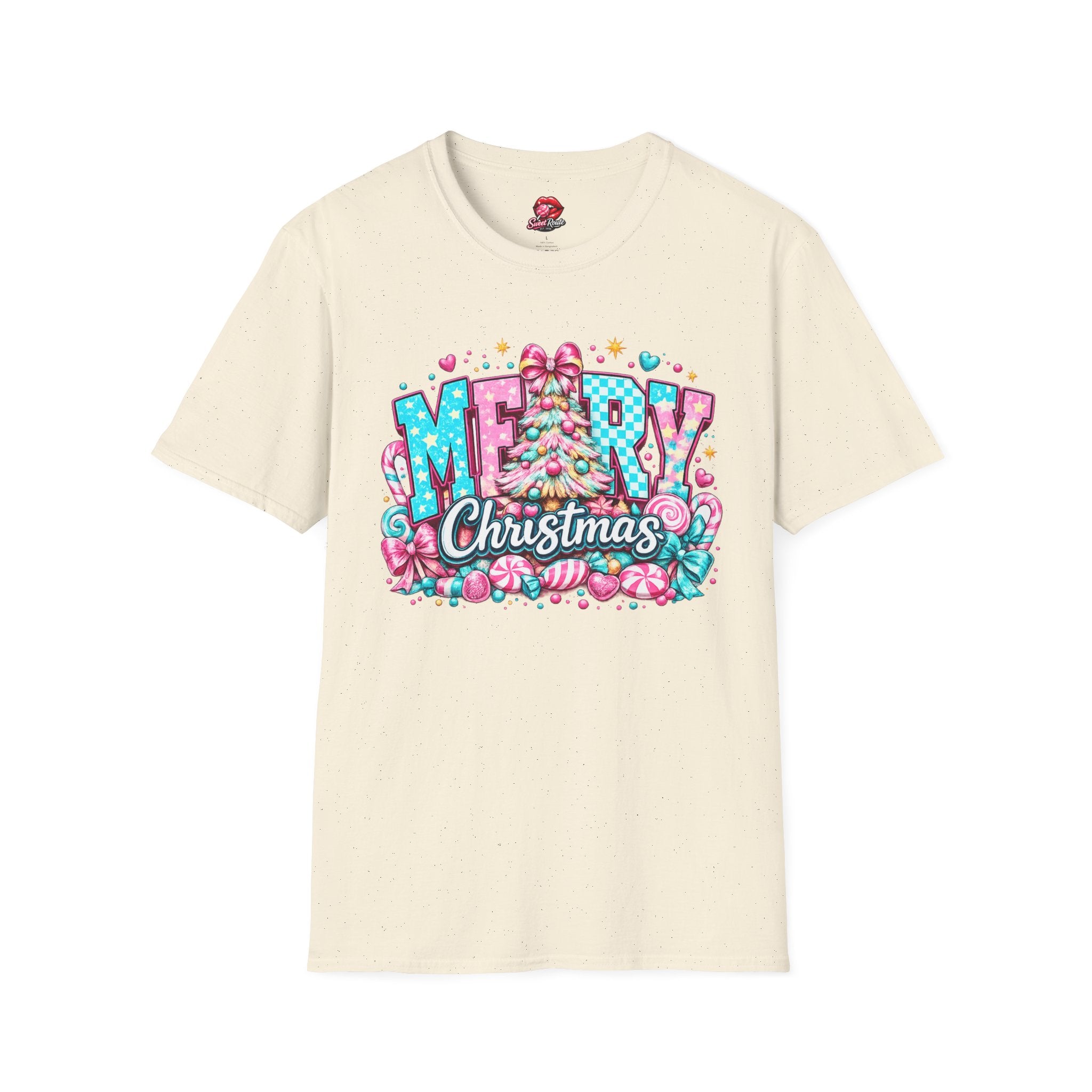 Merry Christmas candy tree T-Shirt