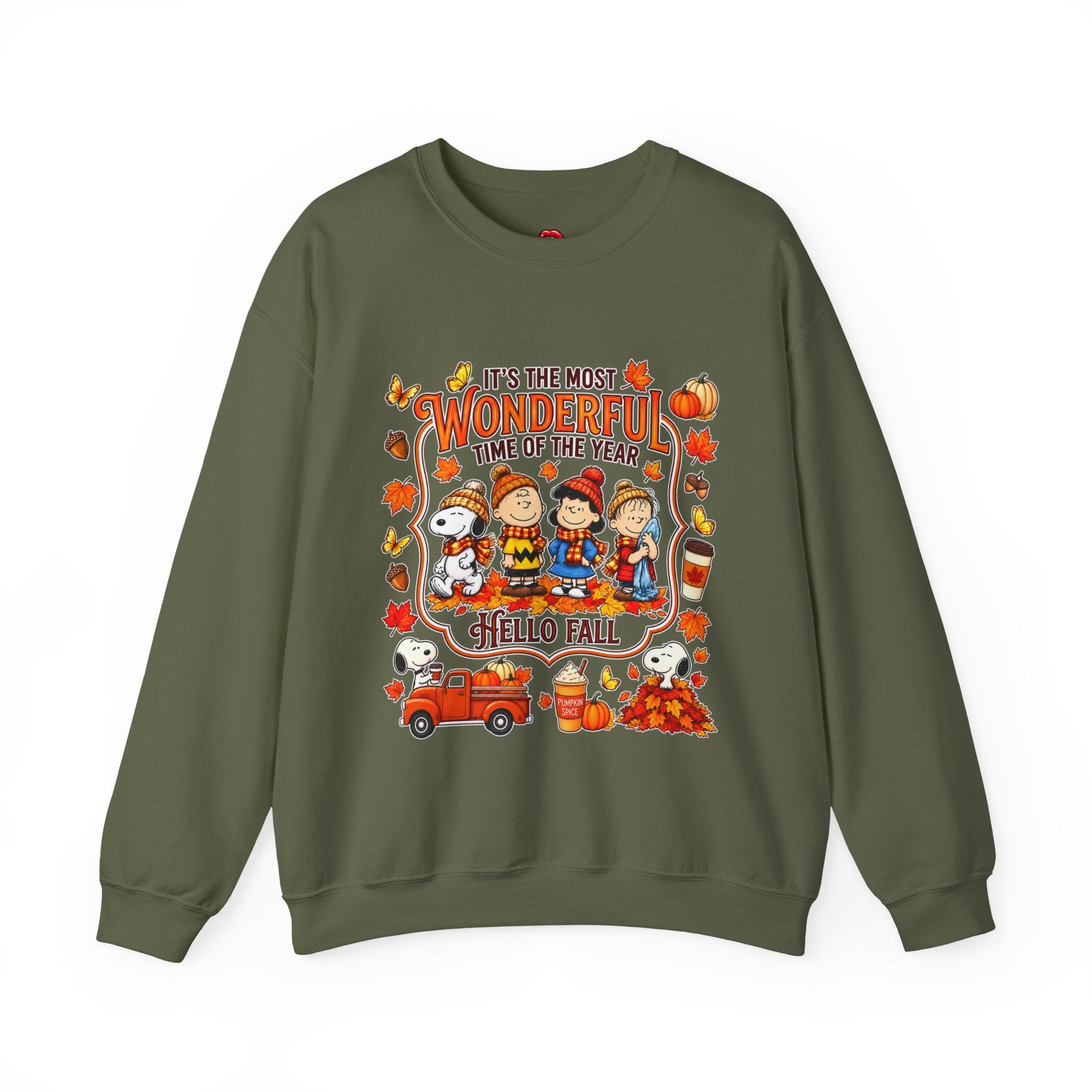 Peanuts Fall Unisex Heavy Blend™ Crewneck Sweatshirt