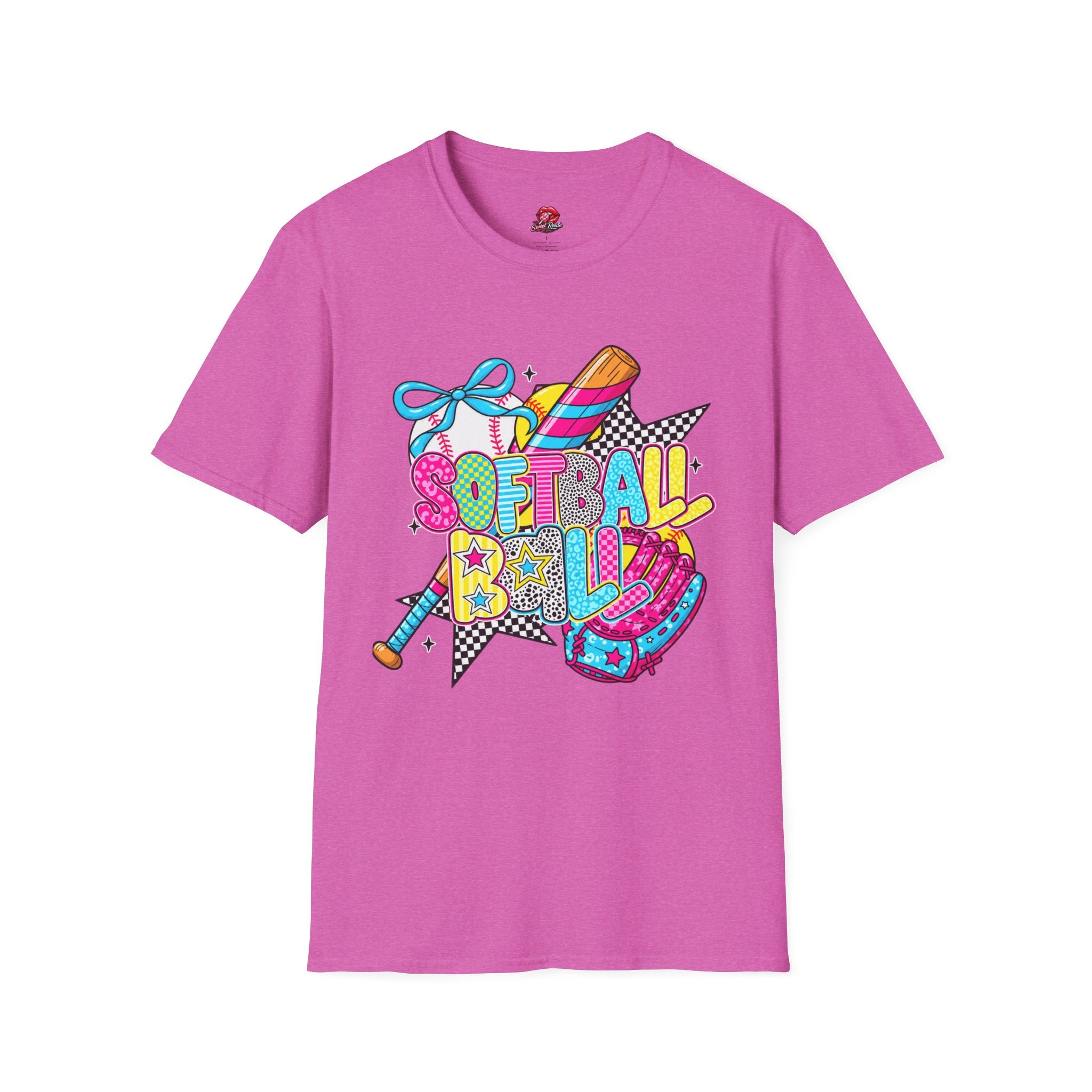 Softball Babe Graphic T-Shirt