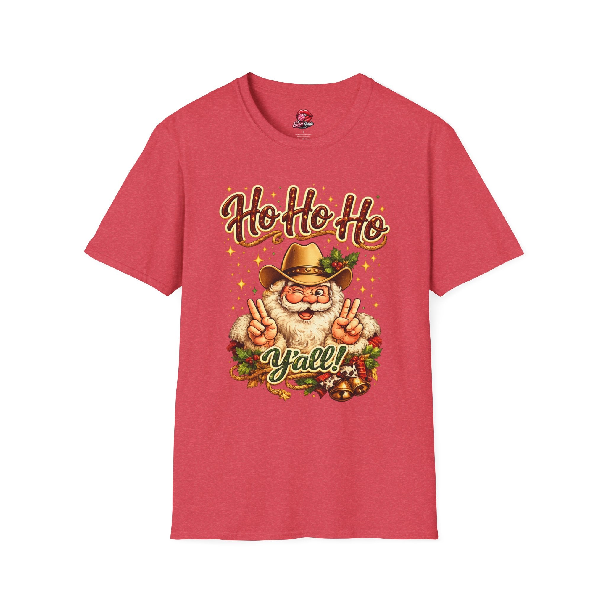 Ho Ho Ho Cowboy Santa T-Shirt