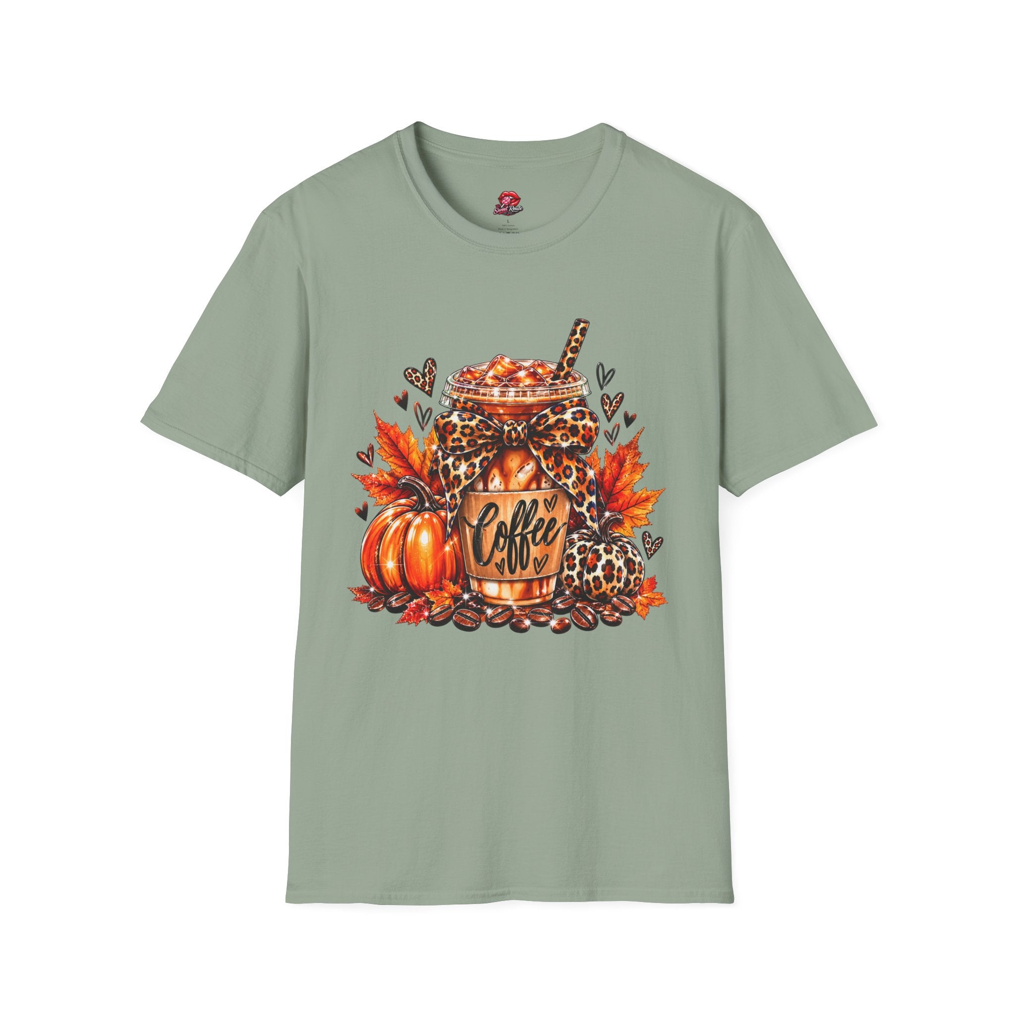 Fall Pumpkin Spice Latte Autumn Tee