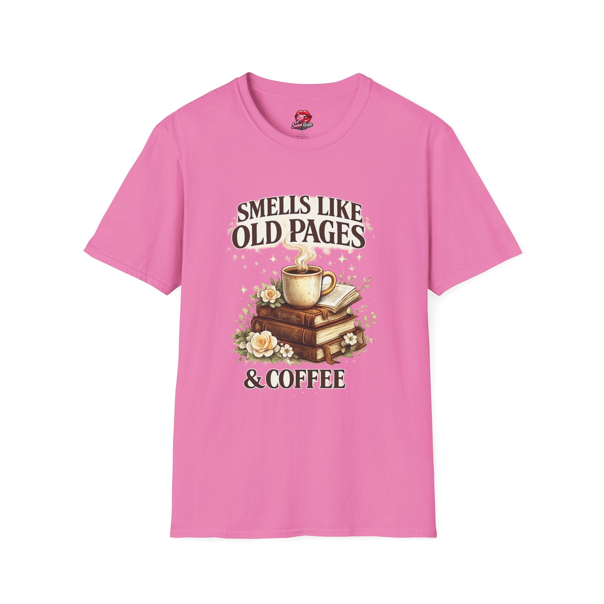 Smells Like Old Pages & Coffee T-Shirt