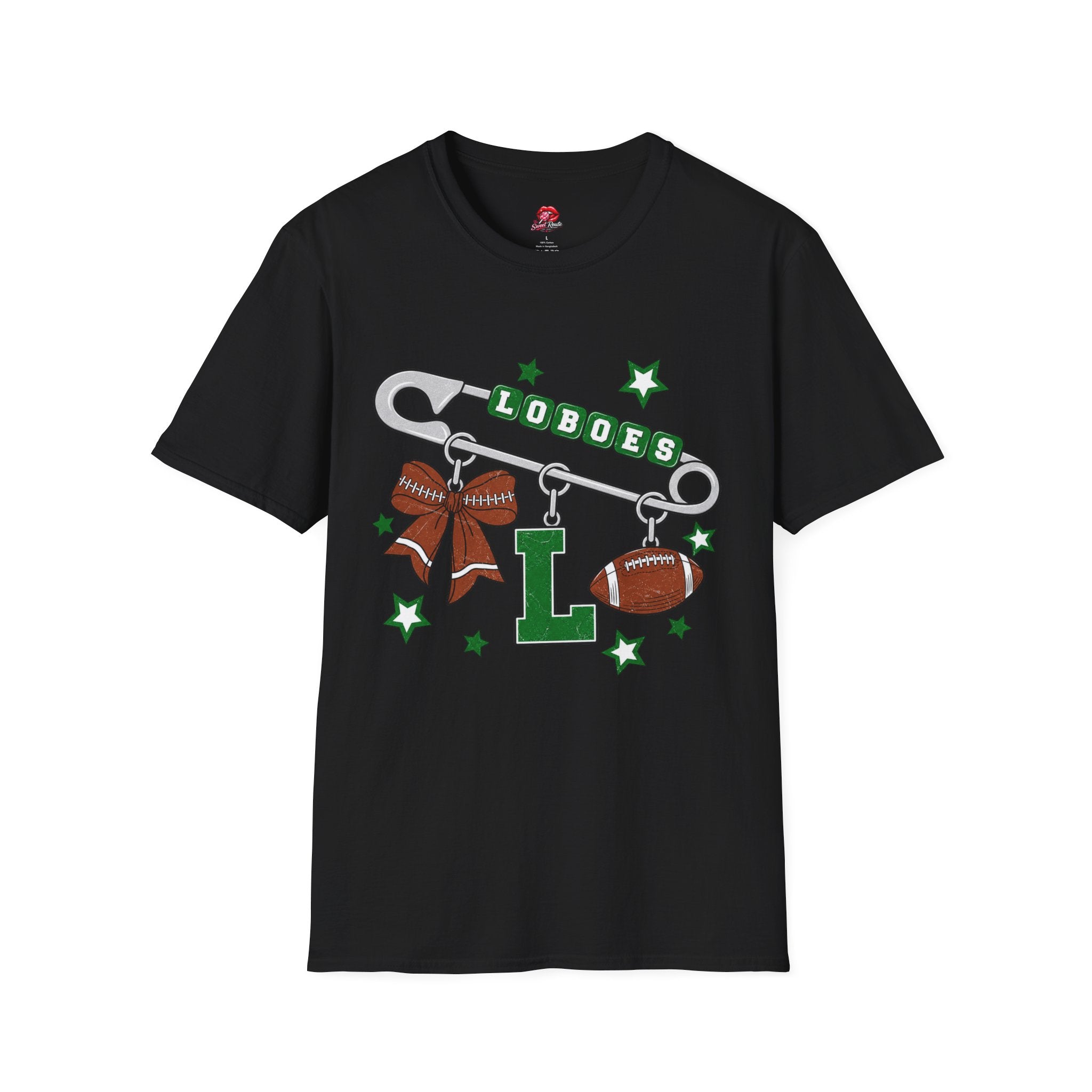 Loboes Football Charm T-Shirt