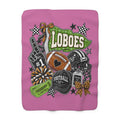 Loboes Football Sherpa Fleece Blanket – Cozy Team Spirit Throw