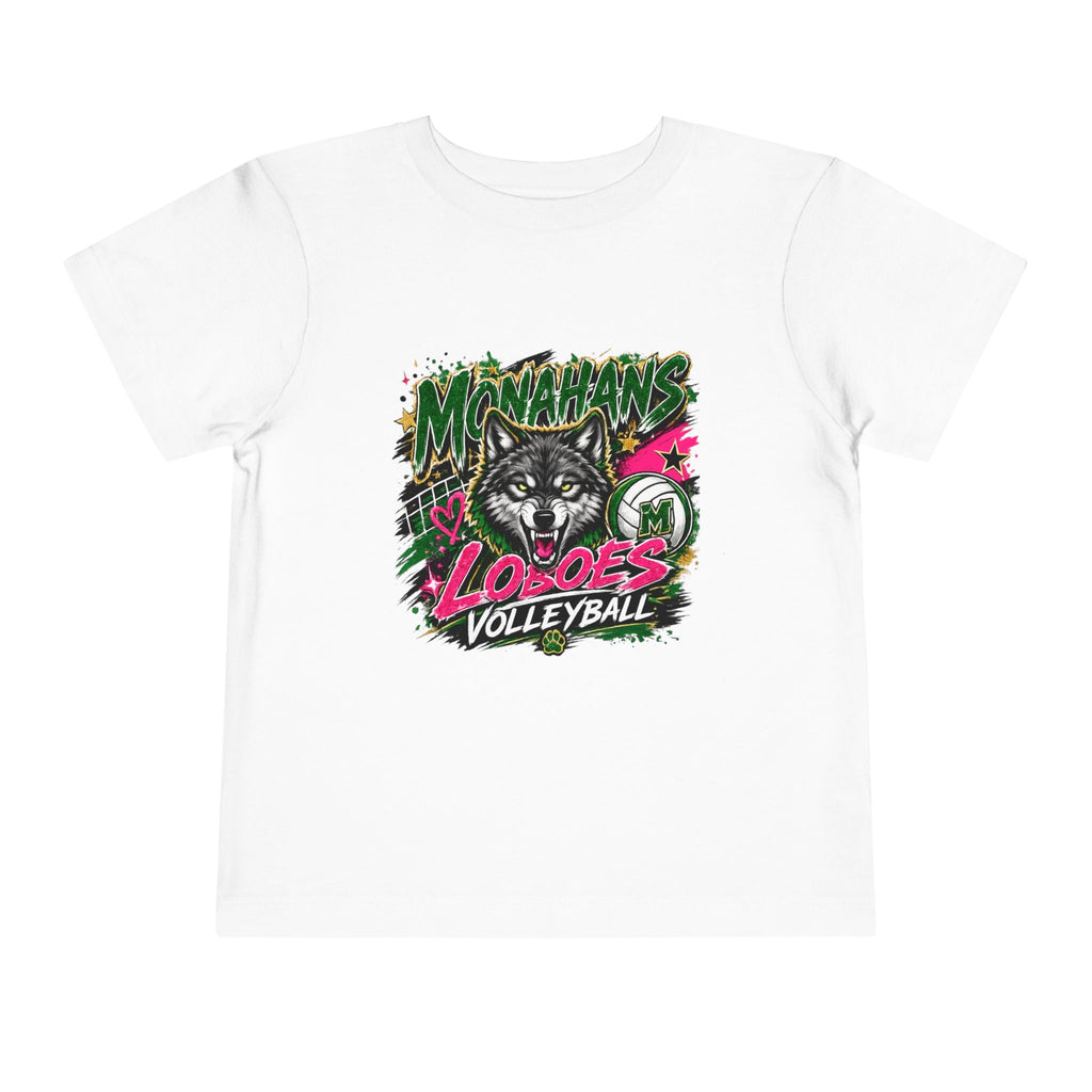 Monahans Loves Volleyball Toddler Tee