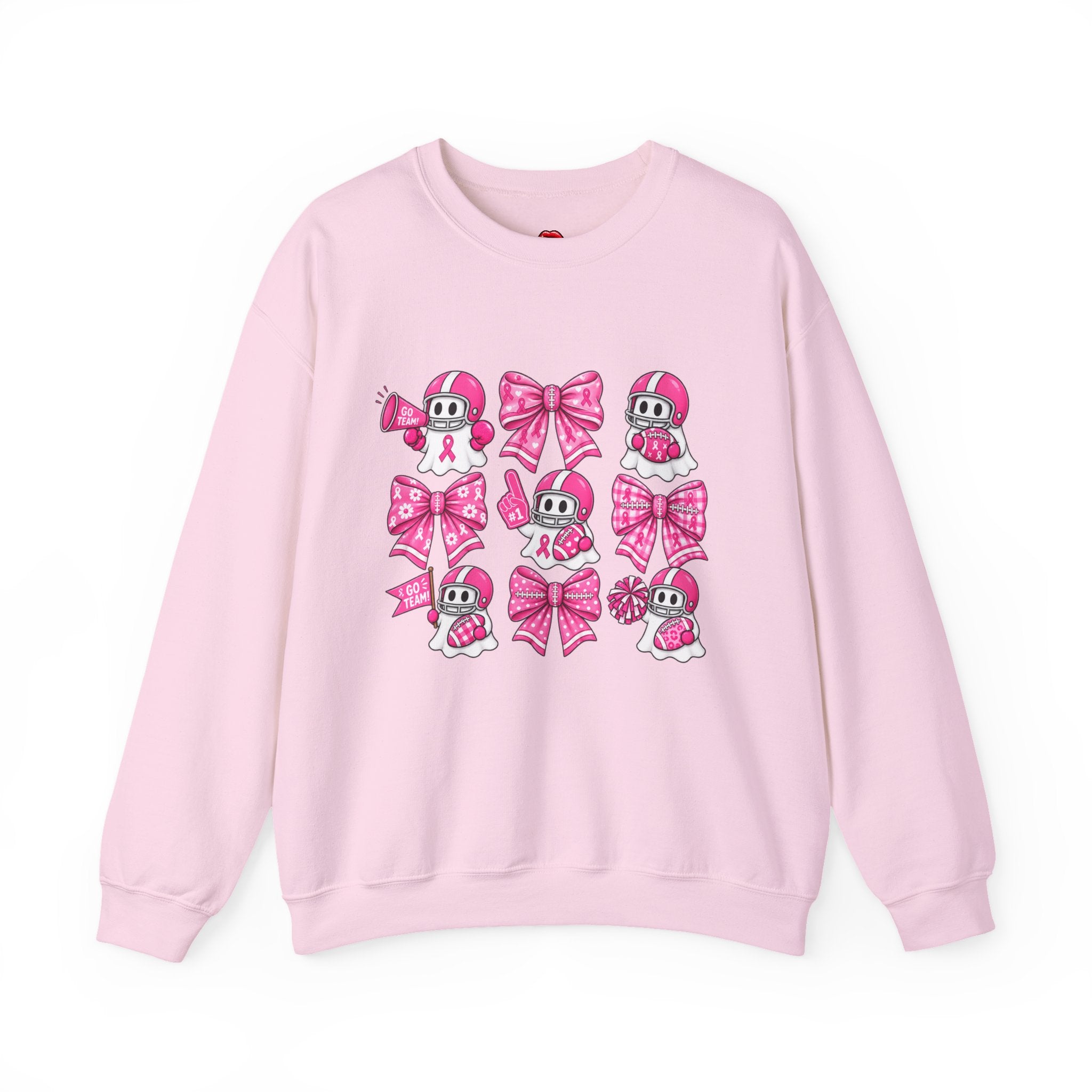 Breast Cancer Awareness Pink Ribbon Sweatshirt