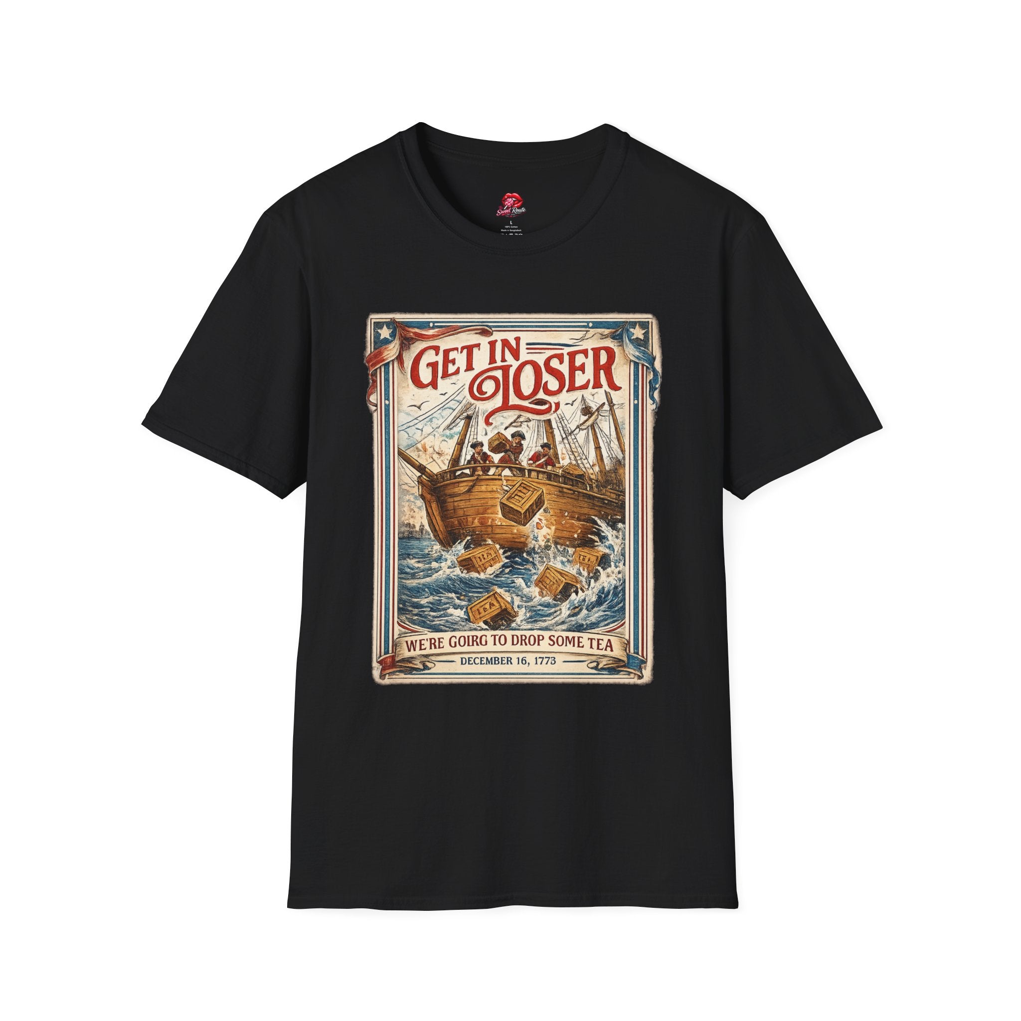 Get In Loser Vintage Sailboat T-Shirt