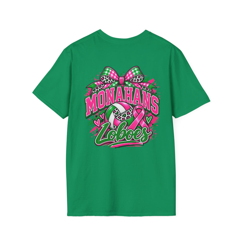 Monahans Loboes Pink Out Volleyball T-Shirt