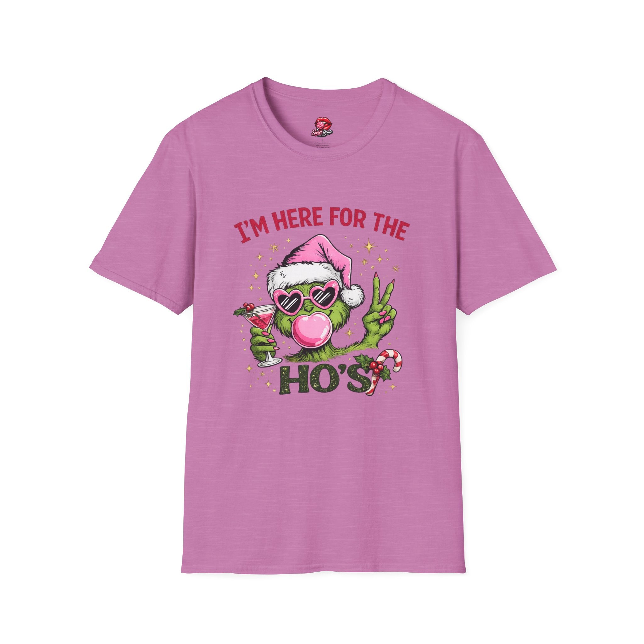I’m Here for the Ho’s Funny Holiday Tee