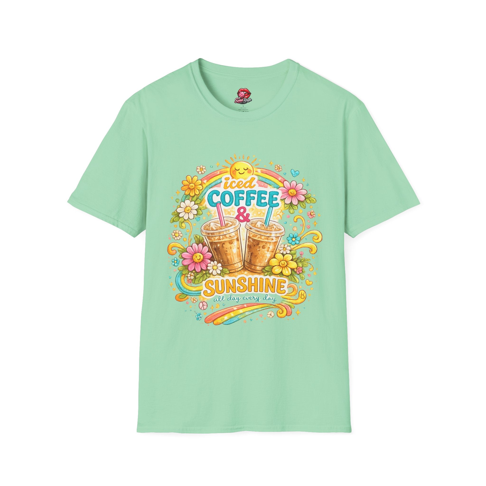 Iced Coffee & Sunshine T-Shirt
