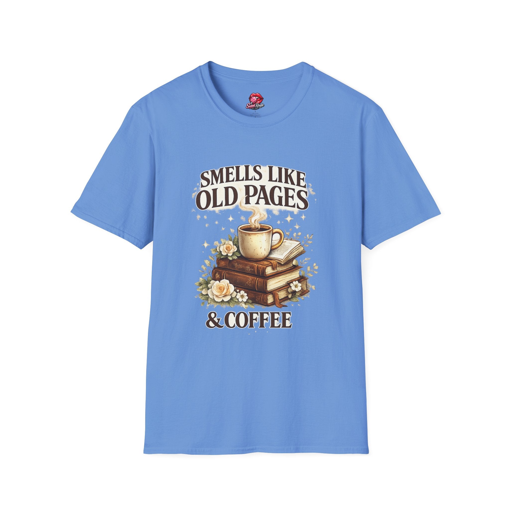 Smells Like Old Pages & Coffee T-Shirt