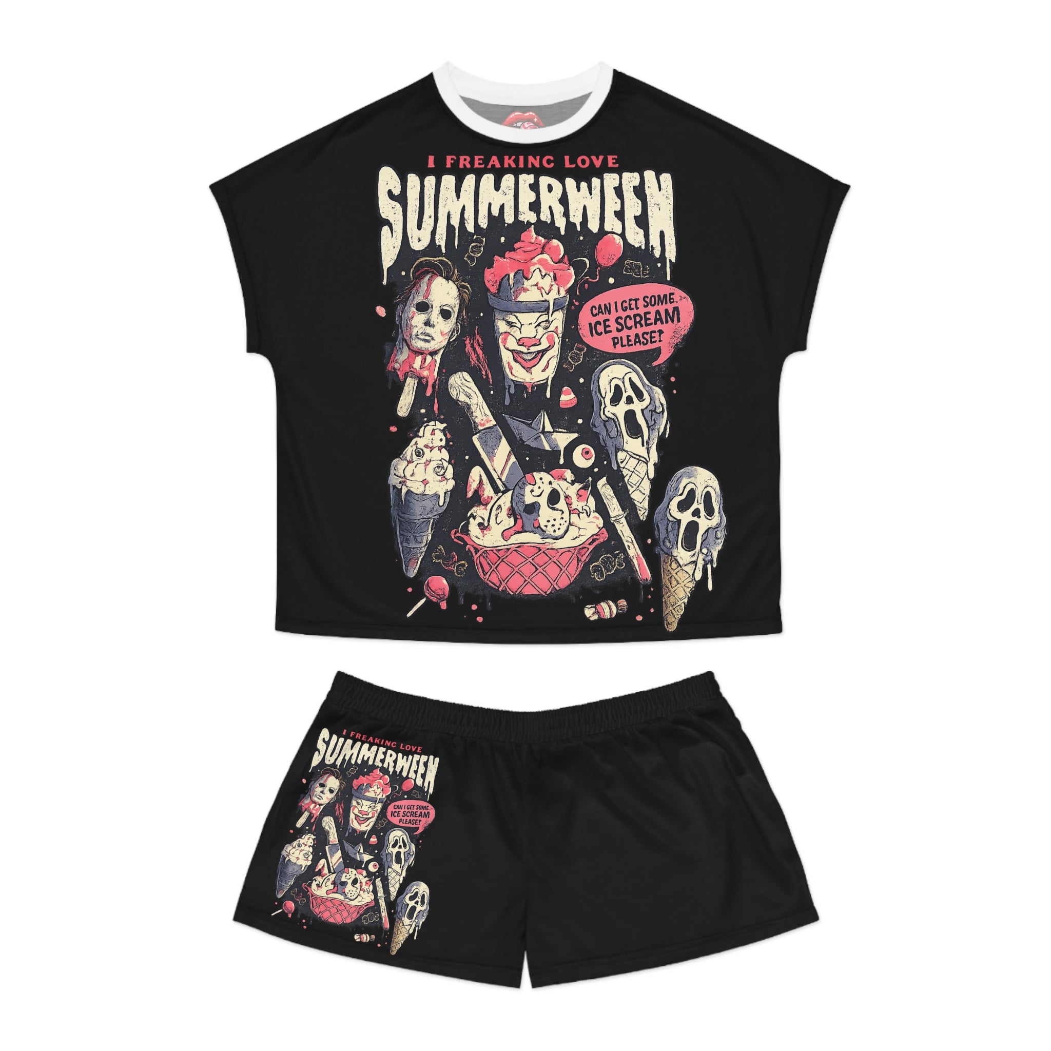Women's Ice Scream Sleepwear Set